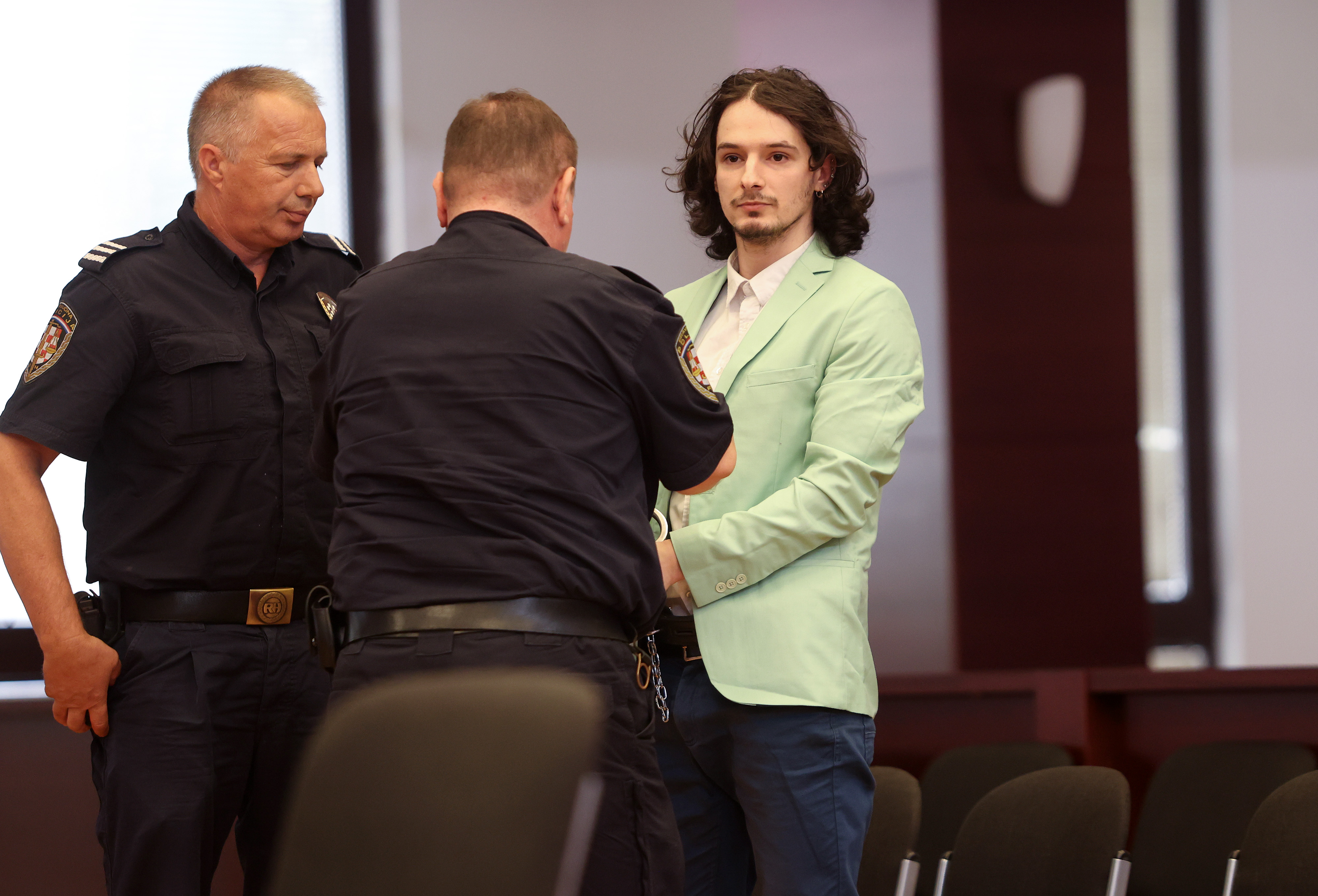 13.10.2023.-Split- Zupanijski sud u Splitu. Nastavak sudjenja Filipu Zavadlavu Photo: Ivana Ivanovic/PIXSELL