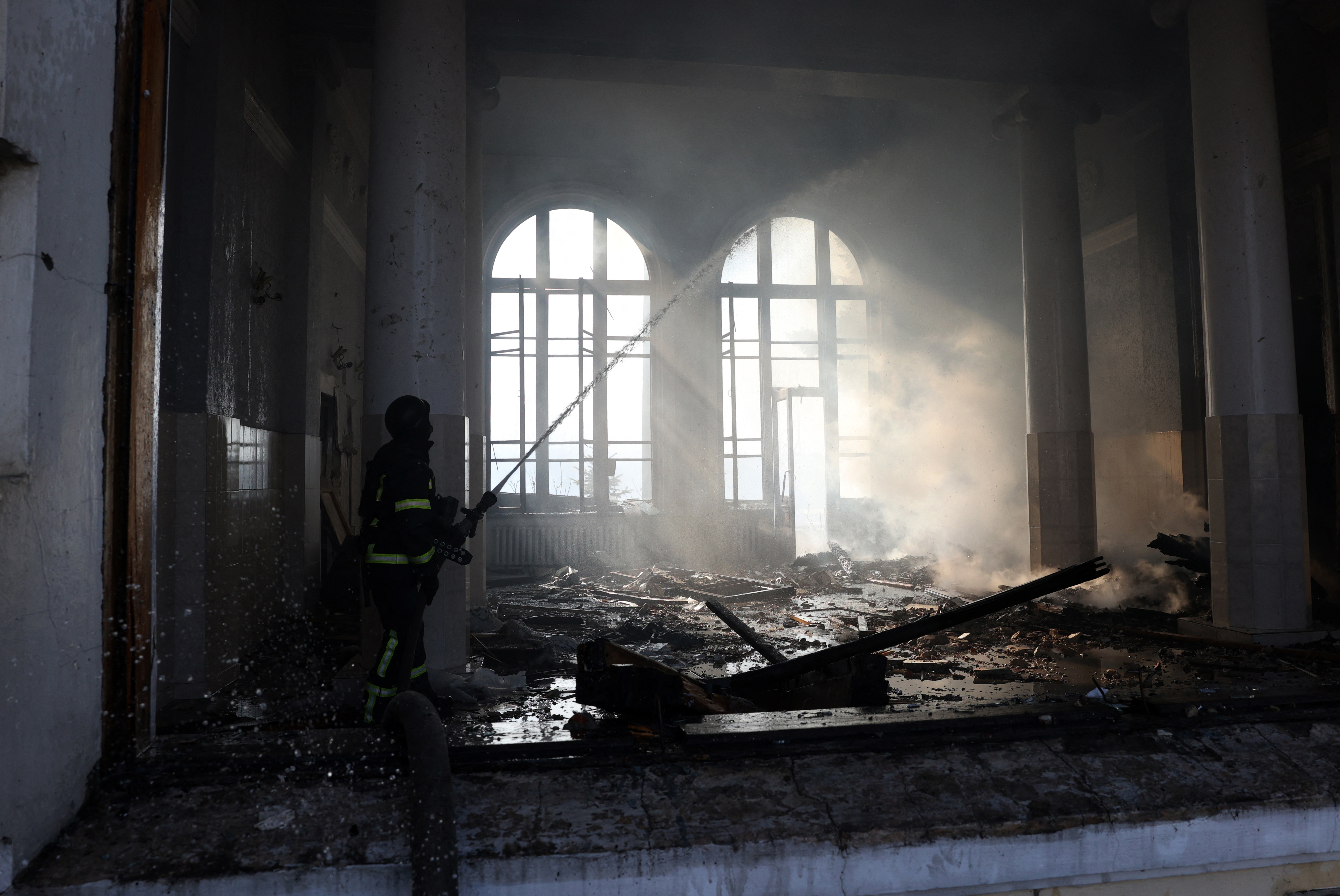 željeznički kolodvor u ukrajini - afp 000_34JZ9C6