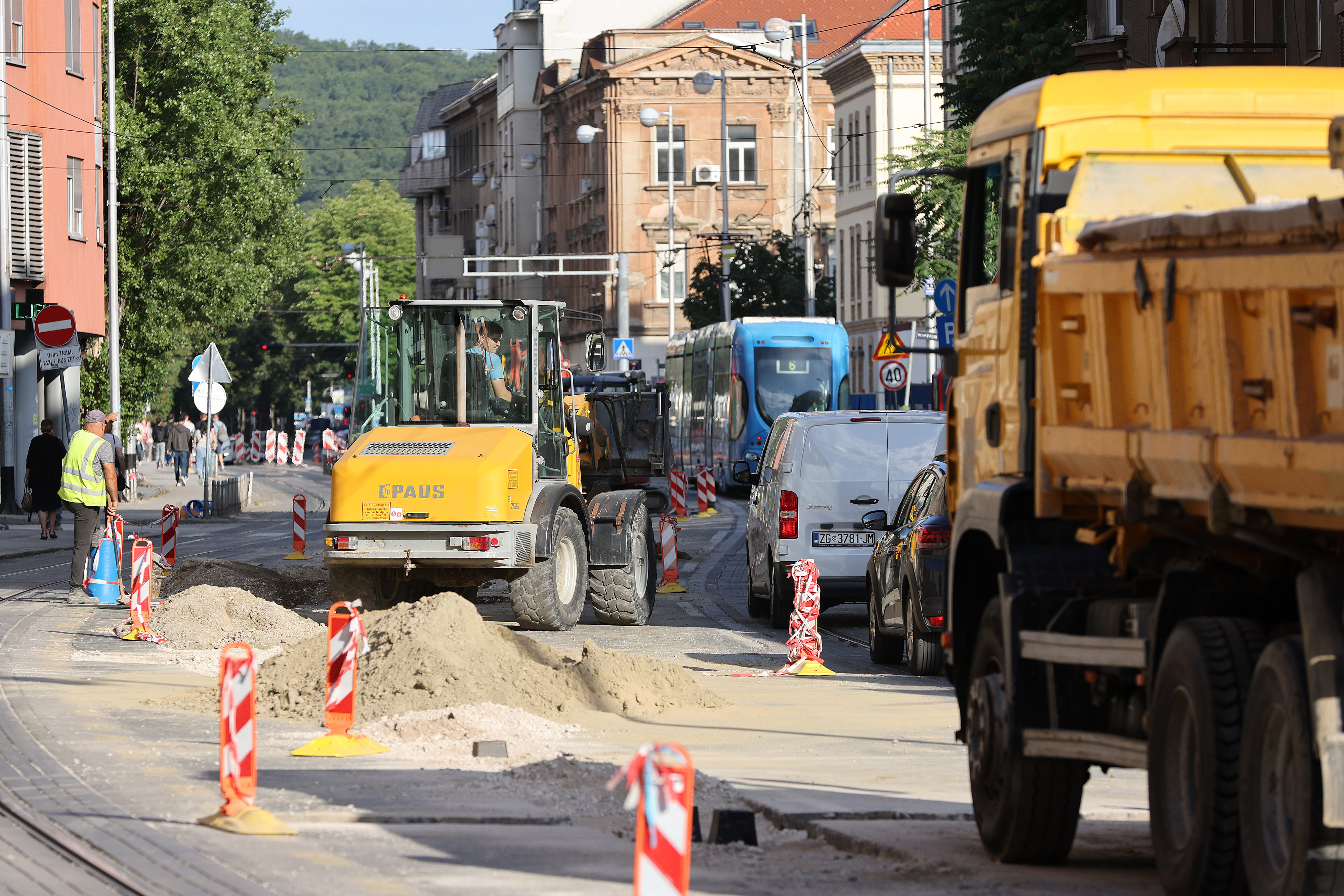 radovi na tramvskoj pruzi