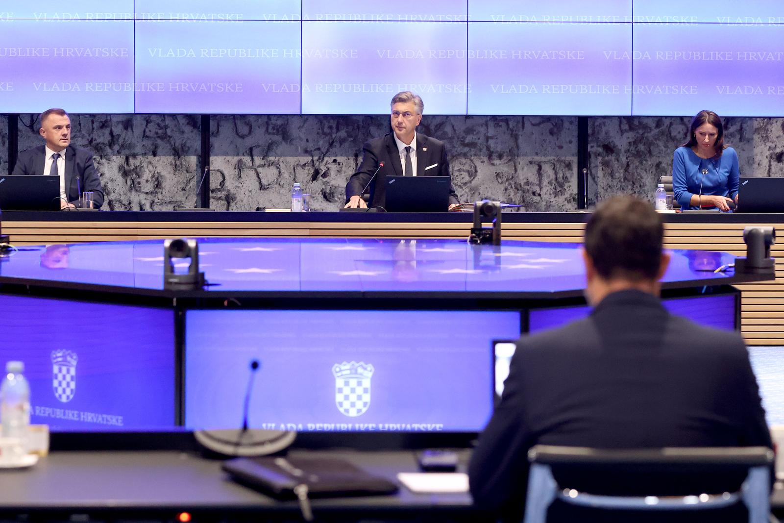 09.10.2025., Zagreb - U Nacionalnoj i sveucilisnoj knjiznici odrzana je 119. sjednica Vlade. Photo: Patrik Macek/PIXSELL