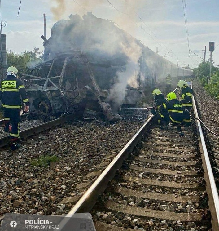 željeznička nesreća u slovačkoj