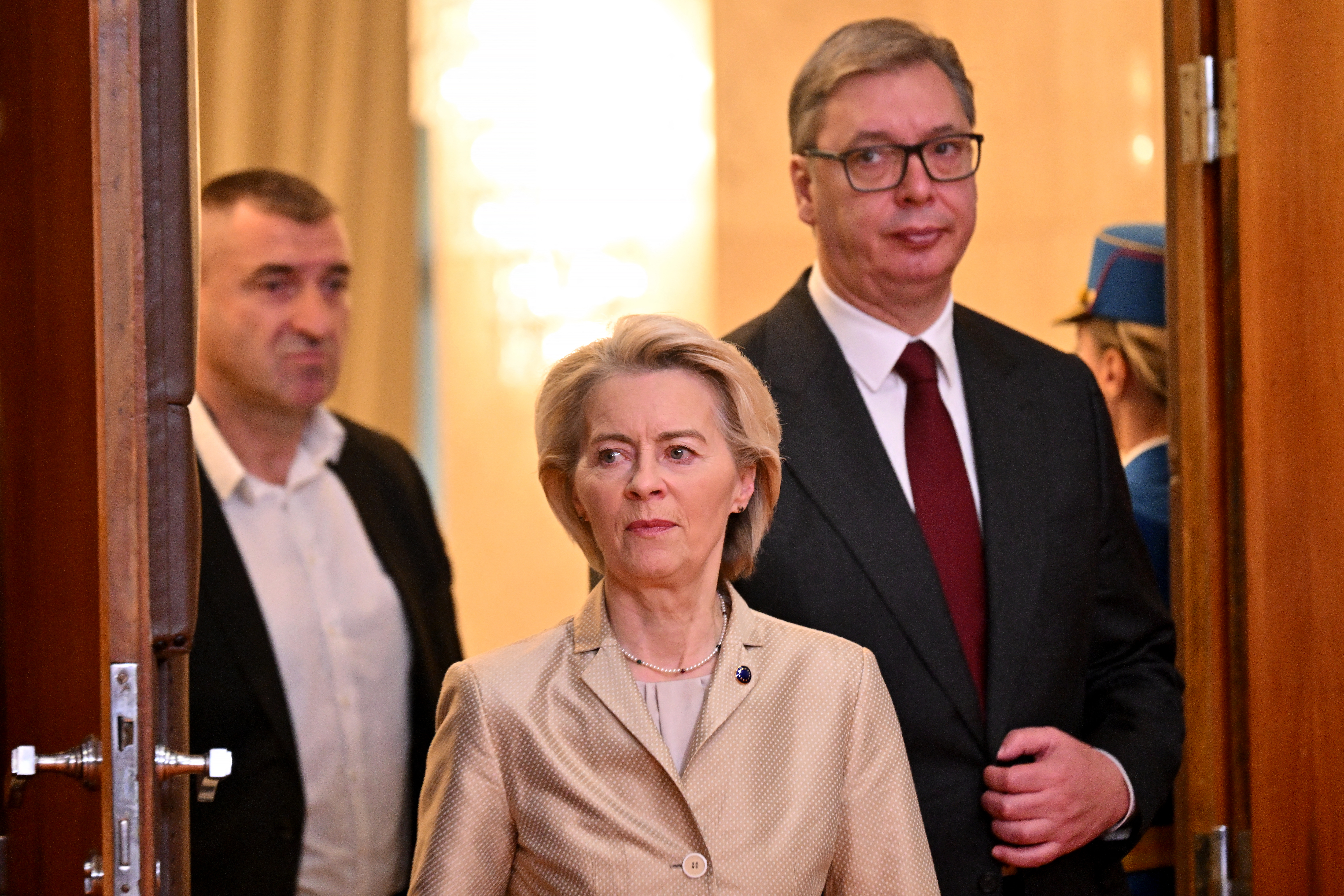 Ursula von der Leyen, Aleksandar Vučić