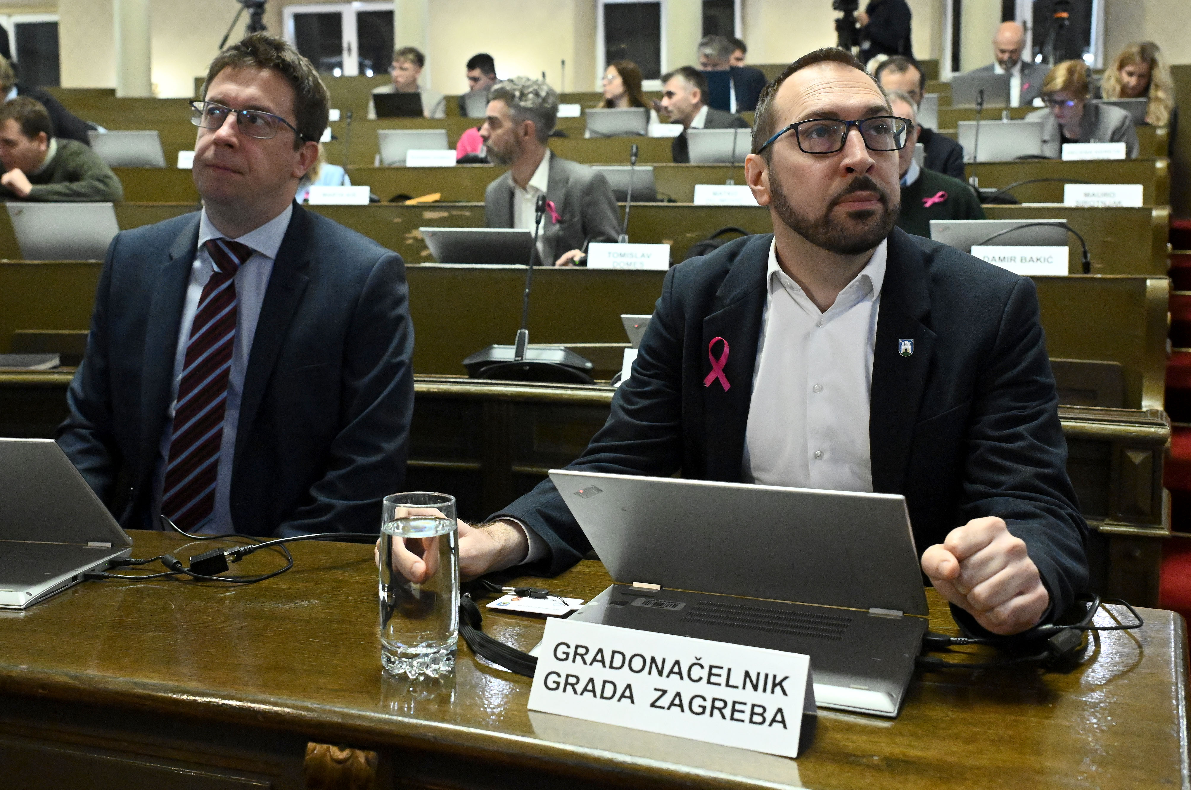 16.10.2025., Zagreb - Redovna sjednica gradske skupstine na kojoj je izvjestaj proracuna i realizacija projekata.  Tomislav Tomasevic Photo: Marko Lukunic/PIXSELL