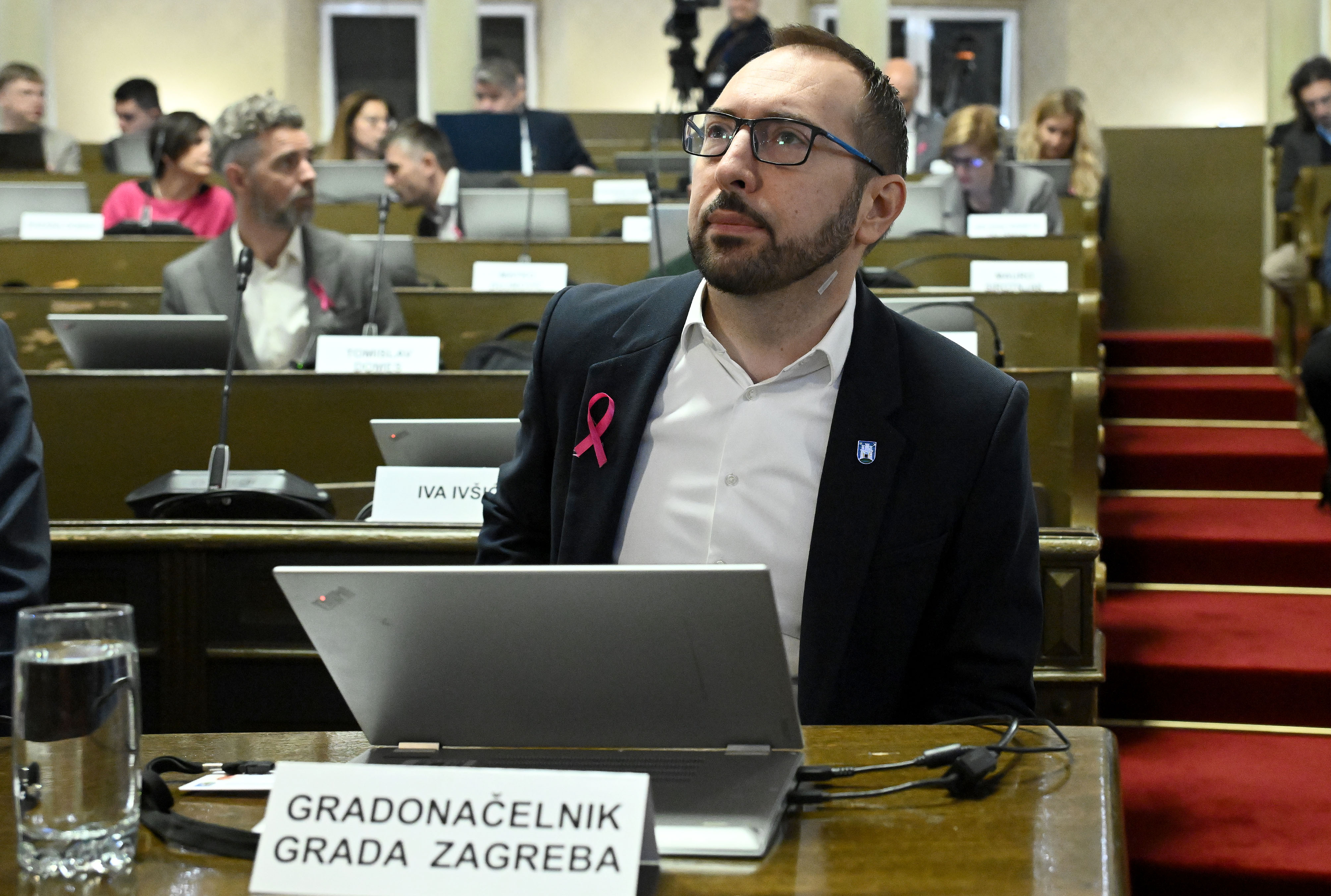 Redovna sjednica gradske skupstine na kojoj je izvjestaj proracuna i realizacija projekata. Tomislav Tomasevic