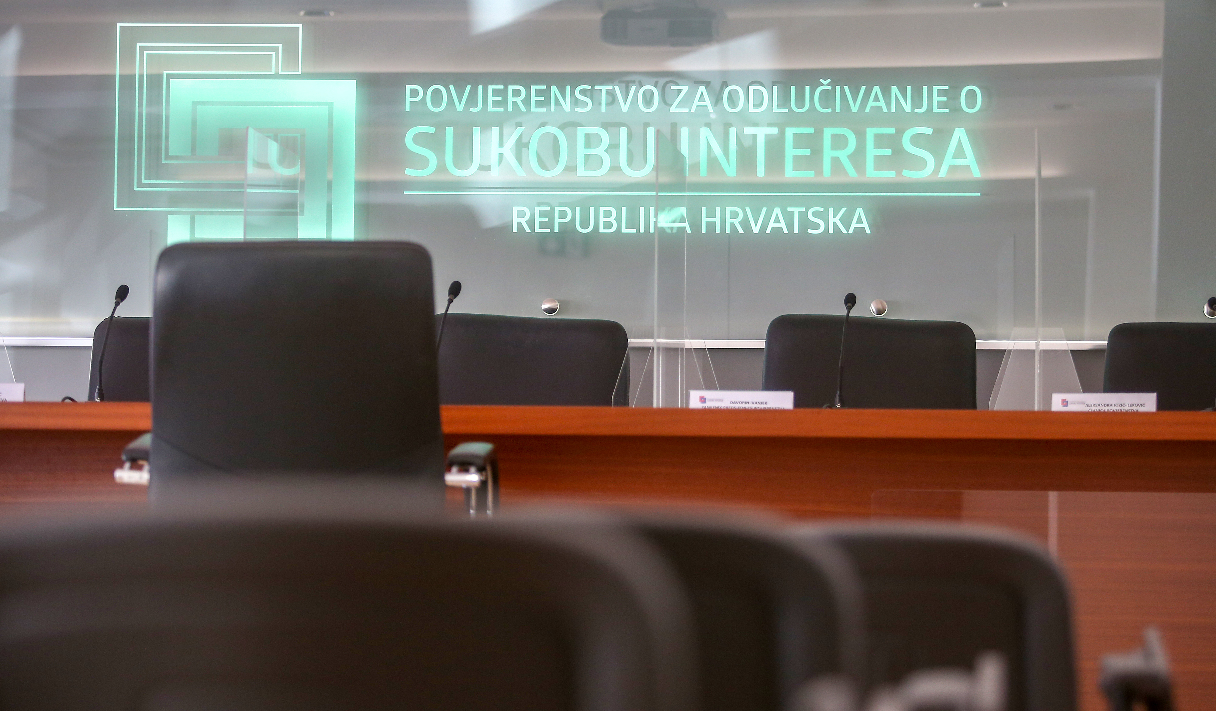 Sjednica povjerenstva za odlucivanje o sukobu interesa. rPhoto: Matija Habljak/PIXSELL