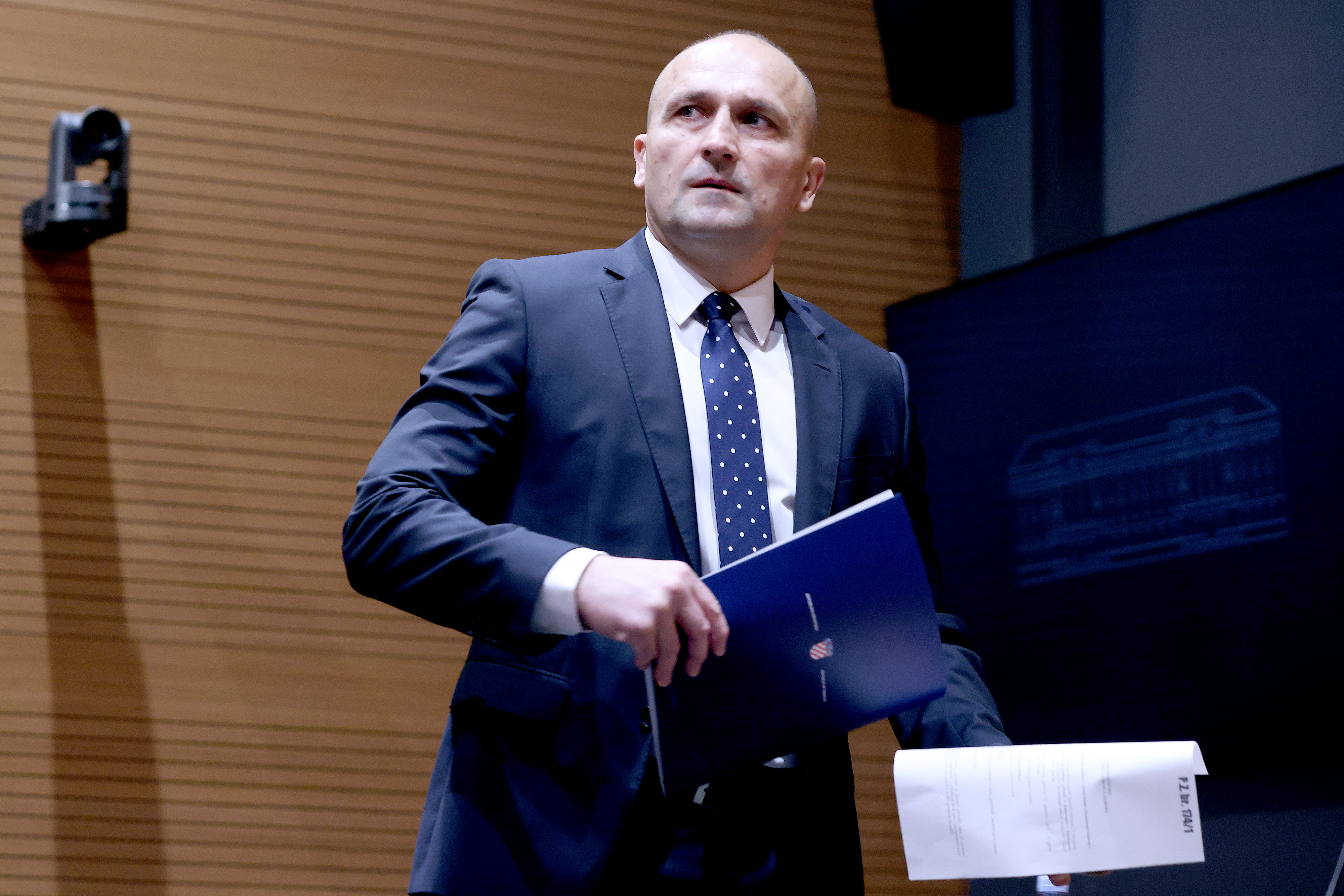 22.10.2025., Zagreb - Sabor je 7. sjednicu nastavio raspravom o izmjenama i dopunama Zakona o obrani. Photo: Patrik Macek/PIXSELL