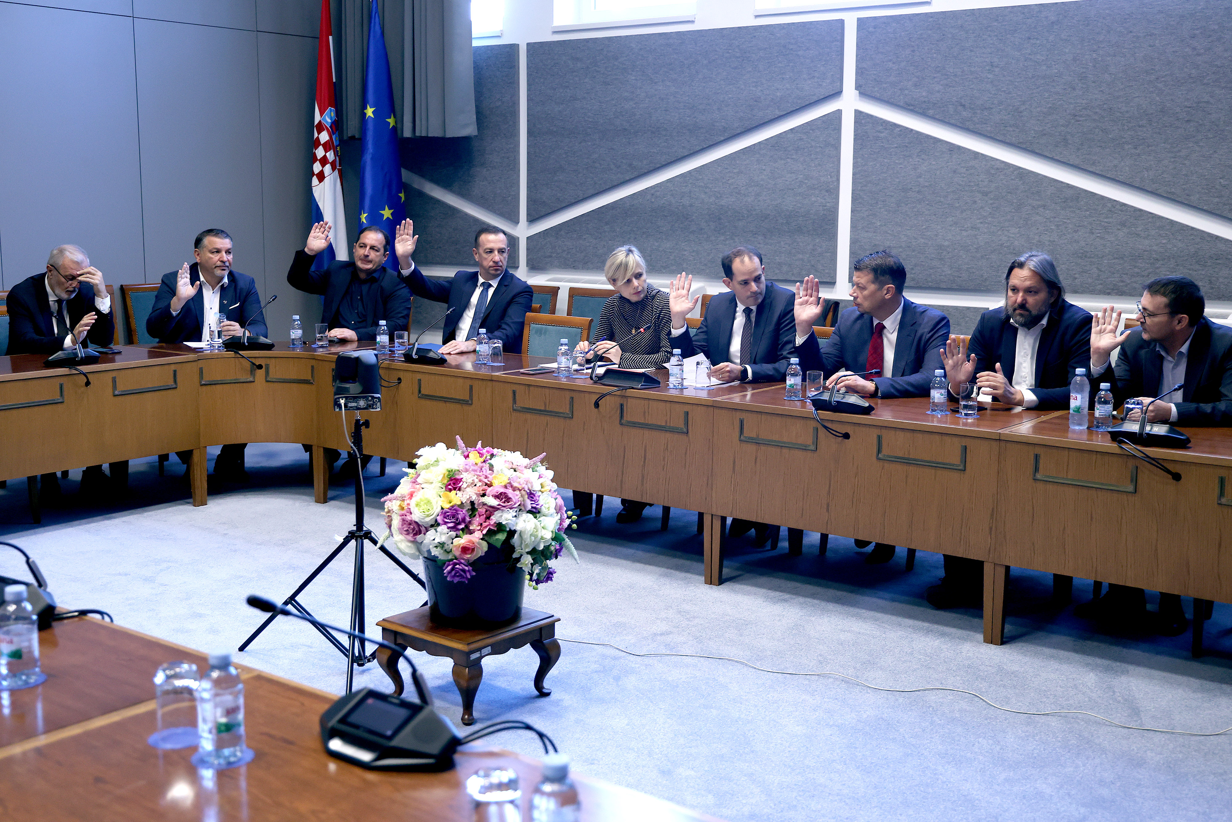 24.10.2025., Zagreb - Na 20. sjednici Odbor za Ustav, Poslovnik i politicki sustav raspravlja o proceduri predlaganja i utvrdjivanja liste kandidata za suce Ustavnog suda. Photo: Patrik Macek/PIXSELL