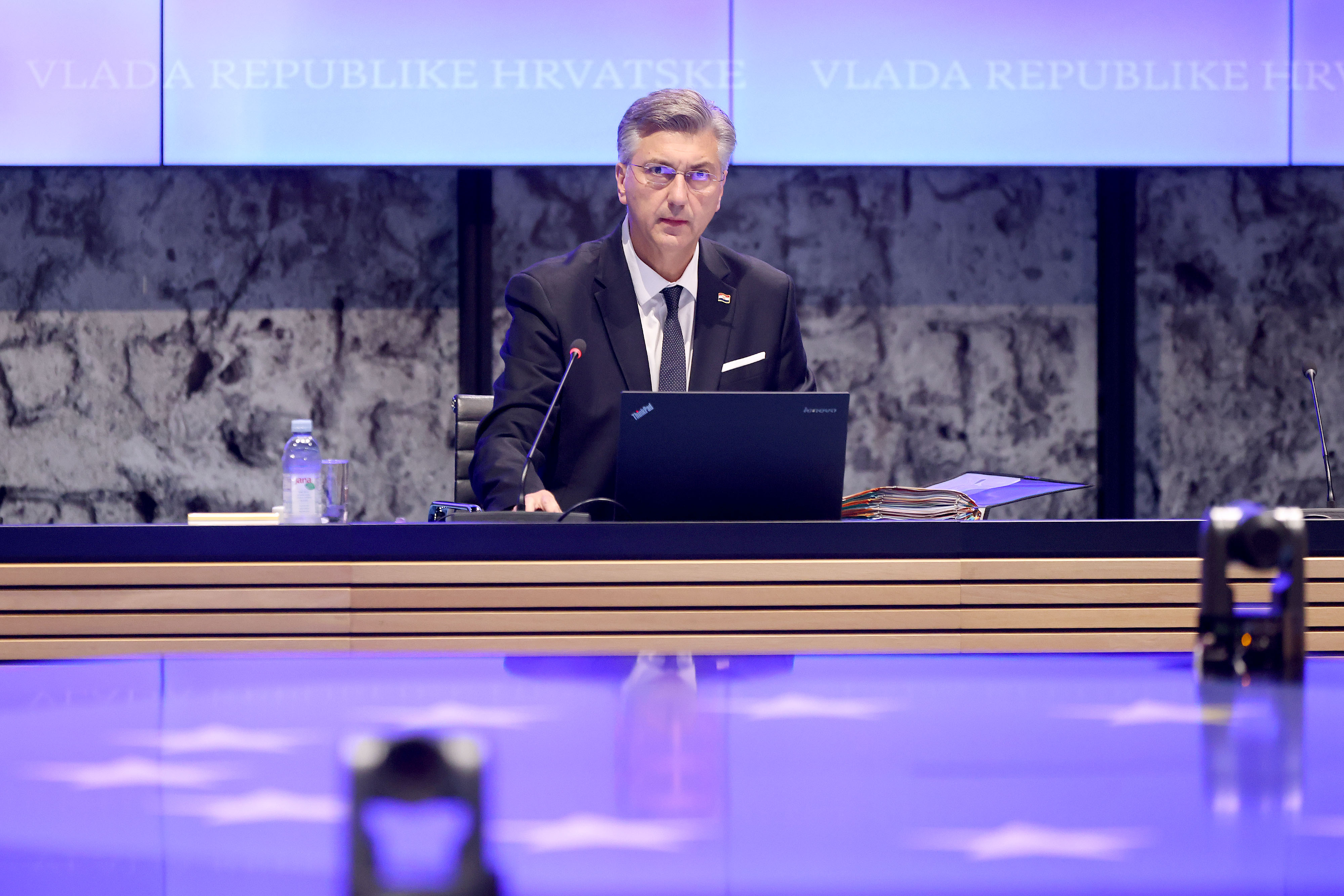 09.10.2025., Zagreb - U Nacionalnoj i sveucilisnoj knjiznici odrzana je 119. sjednica Vlade. Photo: Patrik Macek/PIXSELL