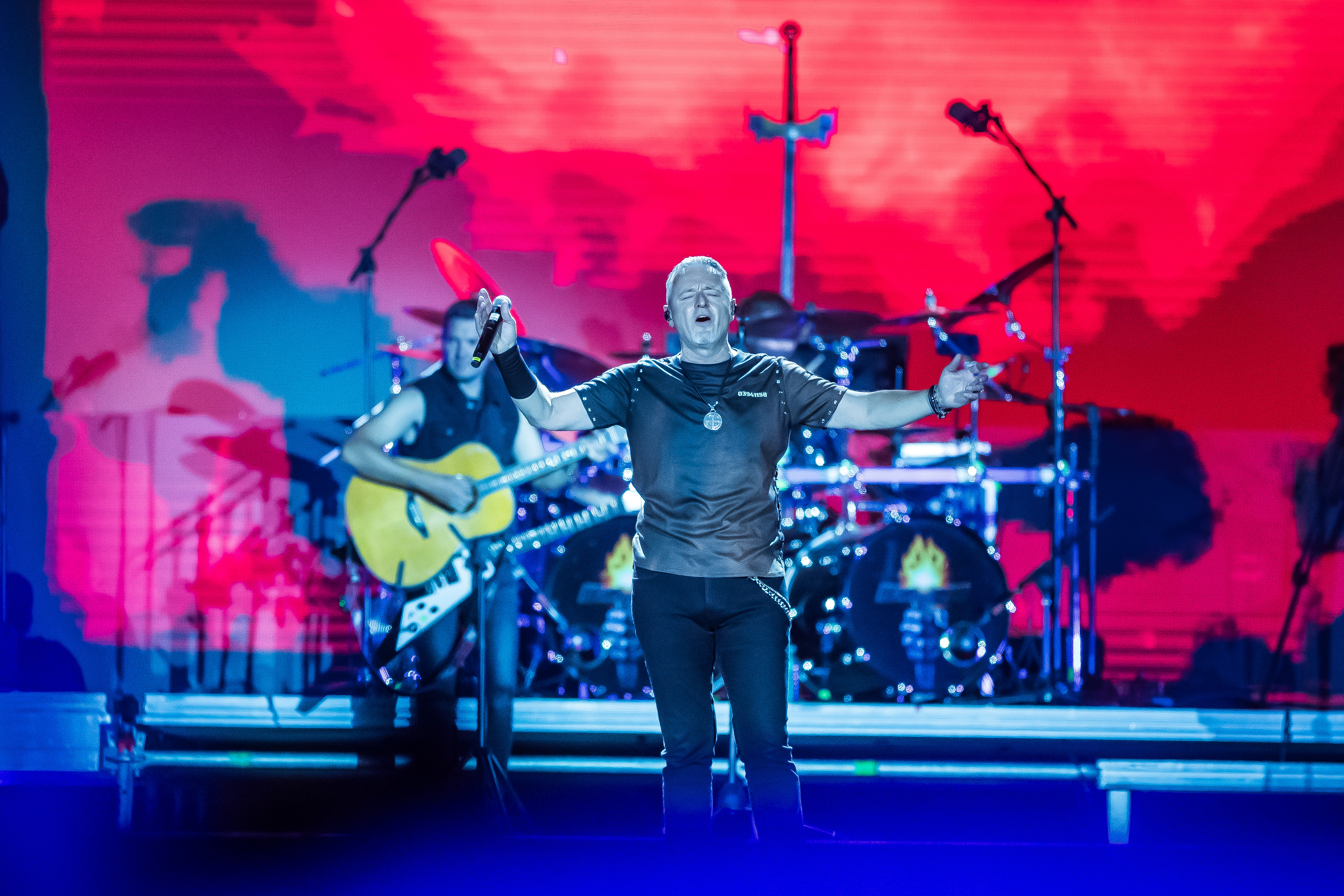 04.08.2025., Sinj - Veliki koncert Marka Perkovica Thompsona u Sinju. Photo: Zvonimir Barisin/PIXSELL