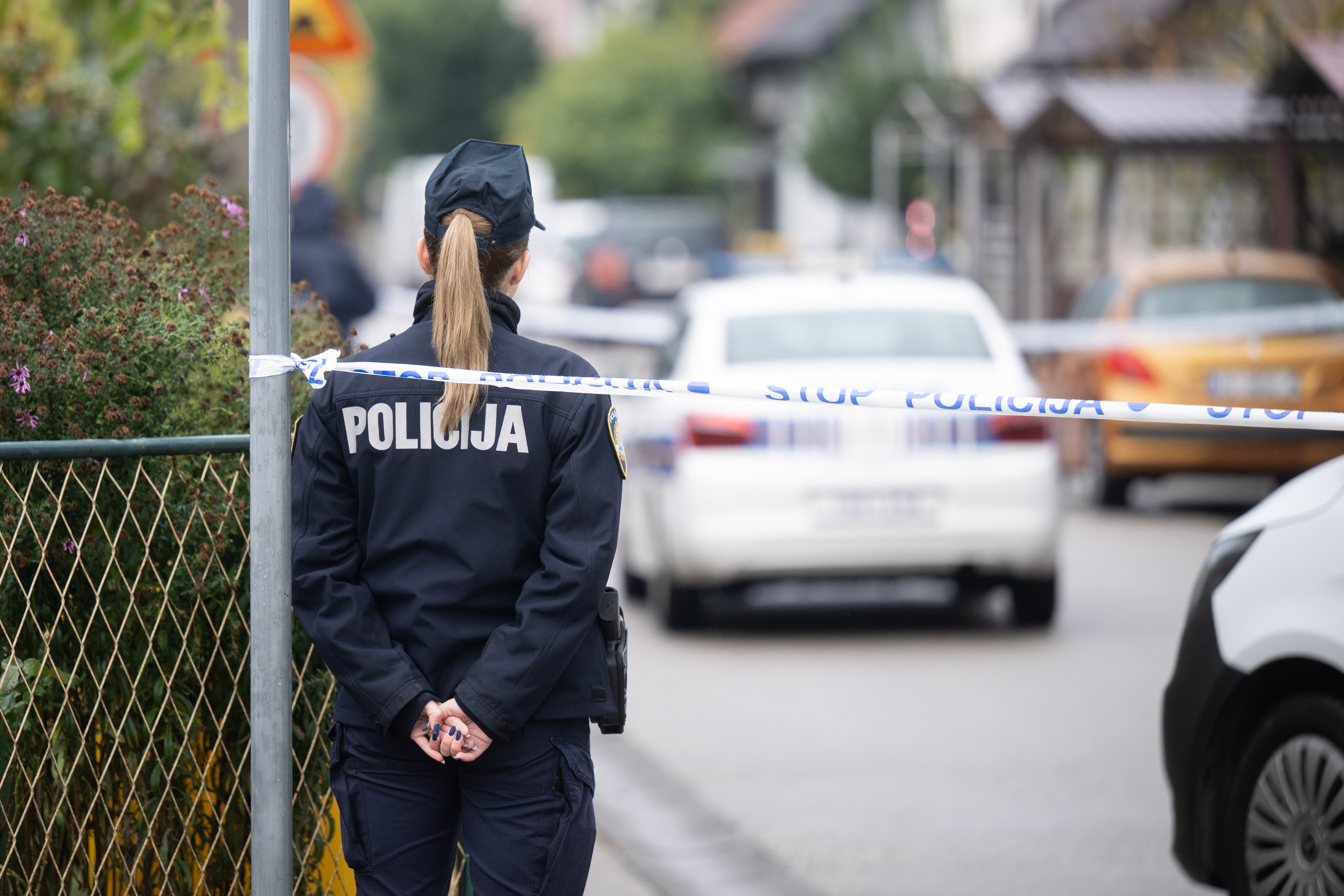 26.10.2025., Zagreb - Policijski ocevid i kriminalisticko istrazivanje nakon ubojstva u ulici Lipicki put u zagrebackom naselju Vrapce. Photo: Davor Puklavec/PIXSELL