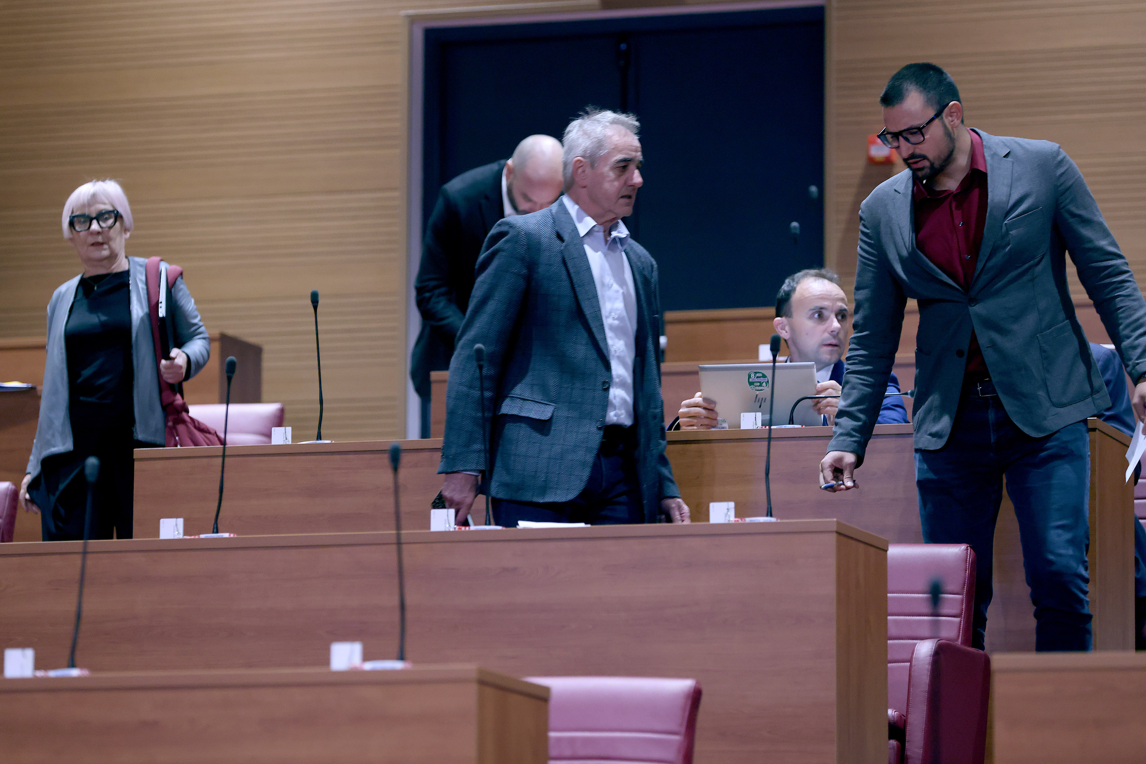 28.10.2025., Zagreb - Sabor 7. sjednicu nastavlja  iznosenjima stajalista klubova zastupnika, nakon kojih slijedi rasprava o Prijedlogu zakona o kreditnim institucijama. Photo: Patrik Macek/PIXSELL