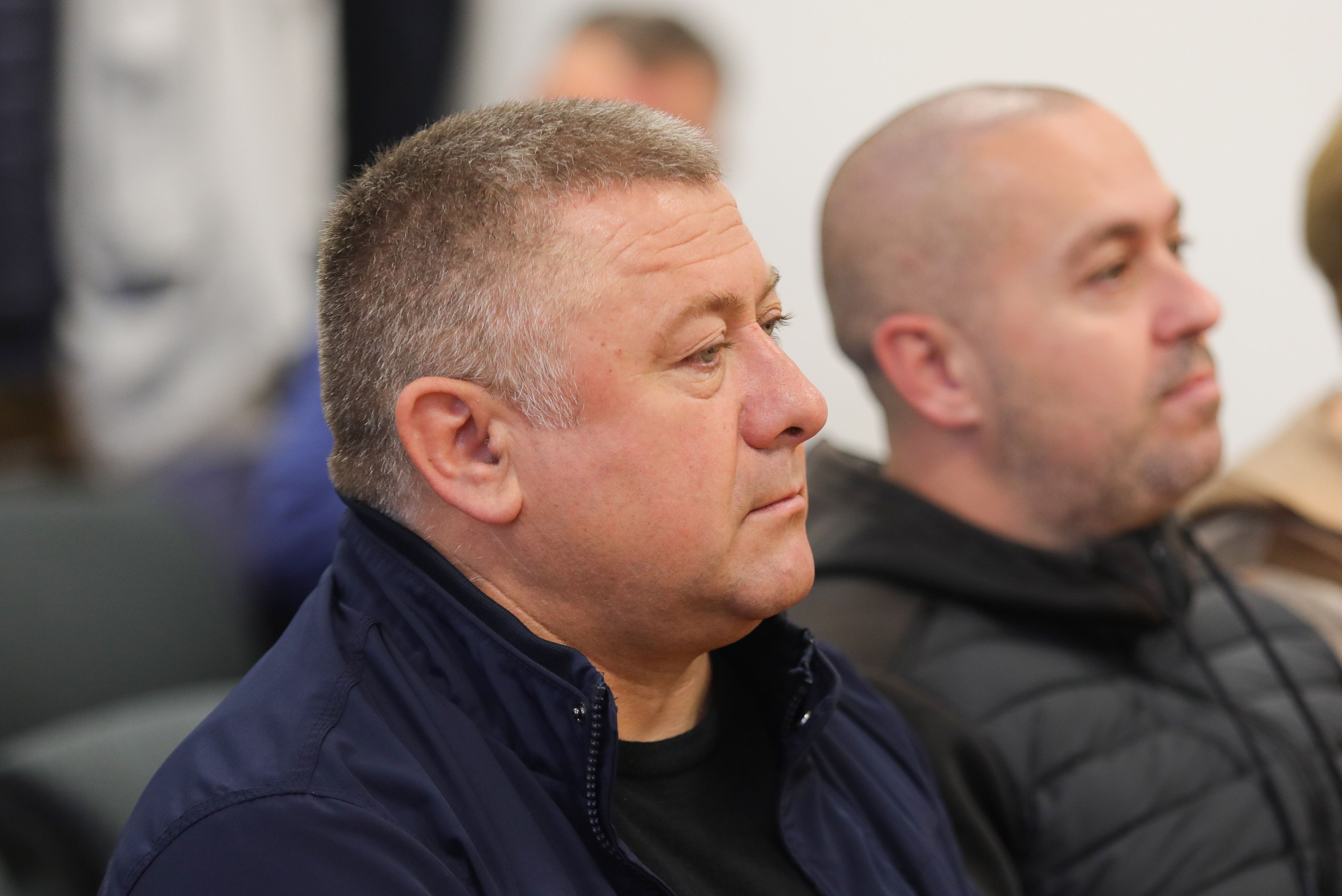 03.11.2025., Osijek - Nastavak sudjenja bivsem zupanu Vukovarsko-srijemske zupanije Damiru Dekanicu za sudjelovanje u prometnoj nesreci. Photo: David Jerkovic/PIXSELL