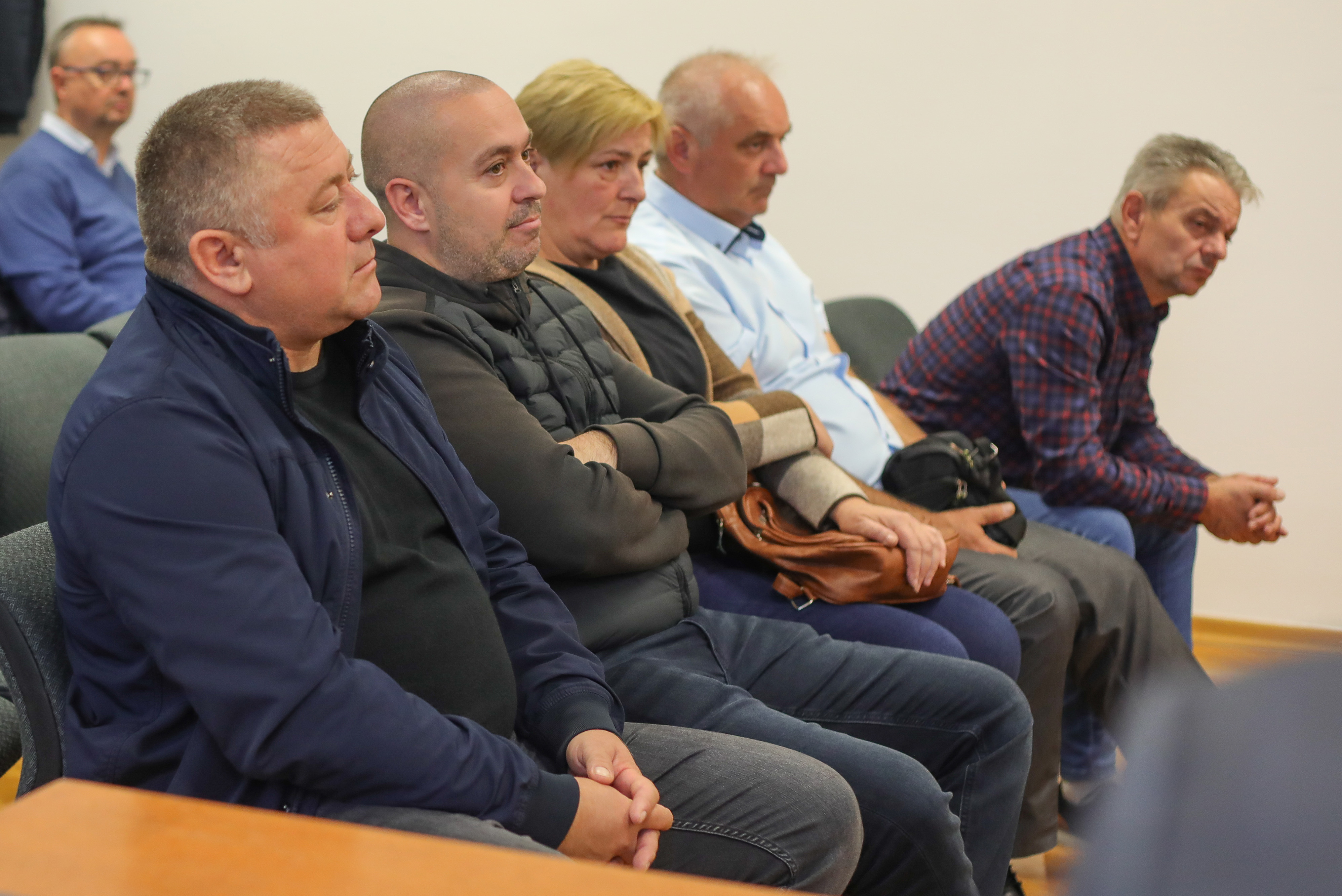 03.11.2025., Osijek - Nastavak sudjenja bivsem zupanu Vukovarsko-srijemske zupanije Damiru Dekanicu za sudjelovanje u prometnoj nesreci. Photo: David Jerkovic/PIXSELL