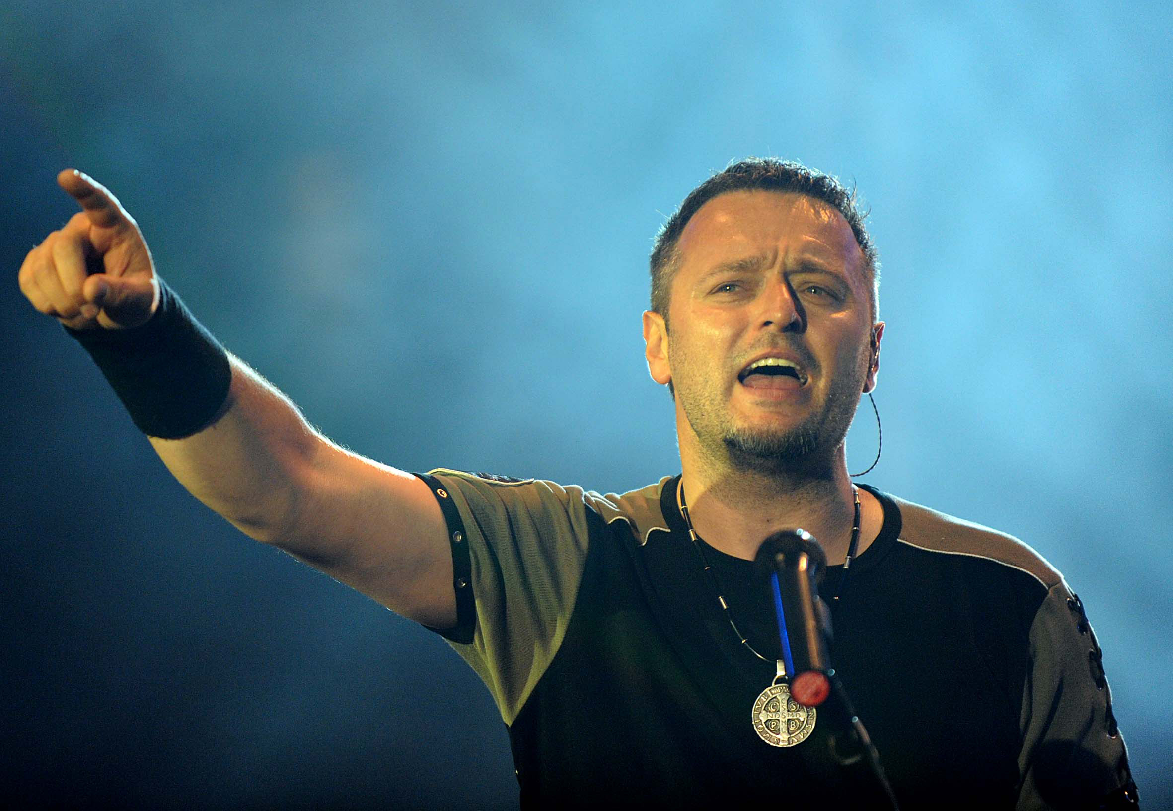 30. 05. 2008., Zagreb - Koncert Marka Perkovica Thompsona na Trgu bana Jelacica. 27. listopada ce navrsiti 45 godina. r"nPhoto: Goran Stanzl/PIXSELL