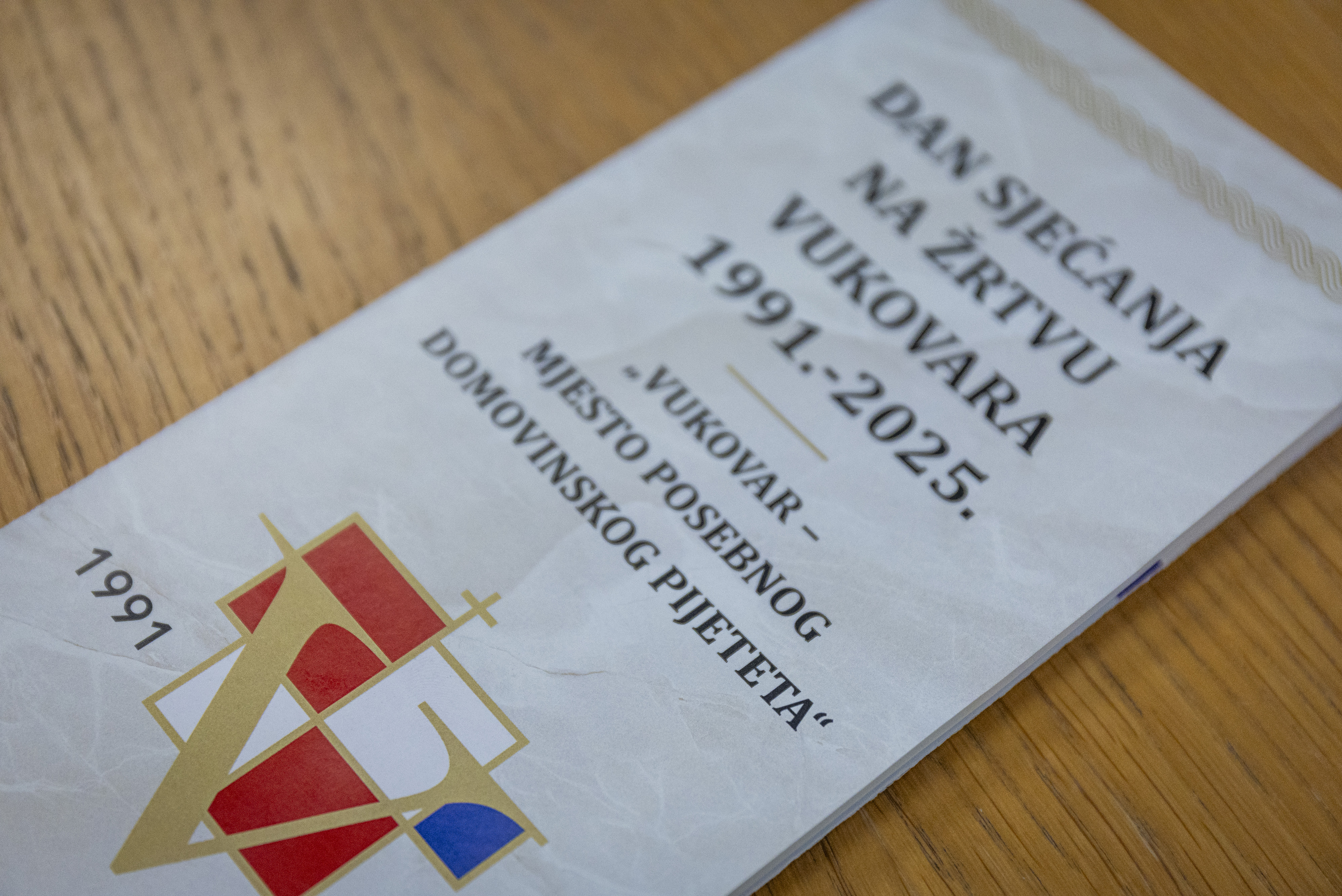 05.11.2025., Vukovar - Gradonacelnik Vukovara Marijan Pavlicek odrzao je konferenciju za medije na kojoj je predstavio program obiljezavanja Dana sjecanja na zrtvu Vukovara 1991.-2025. Photo: Davor Javorovic/PIXSELL