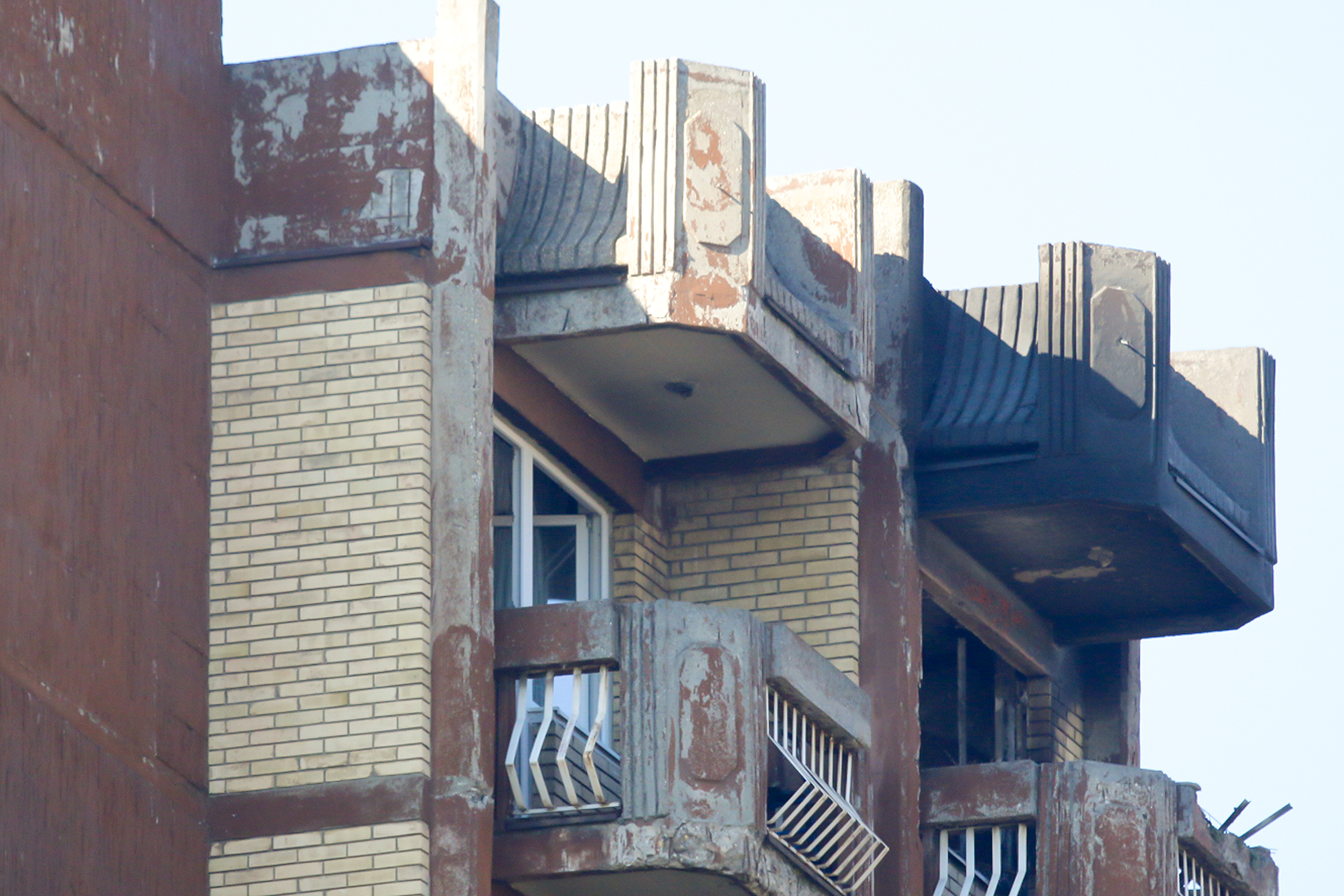 Ocevid je u tijeku u Domu umirovljenika gdje je u pozaru stradalo 11 ljudi, a povrijedjeno 35.  Photo: Pixsell/PIXSELL