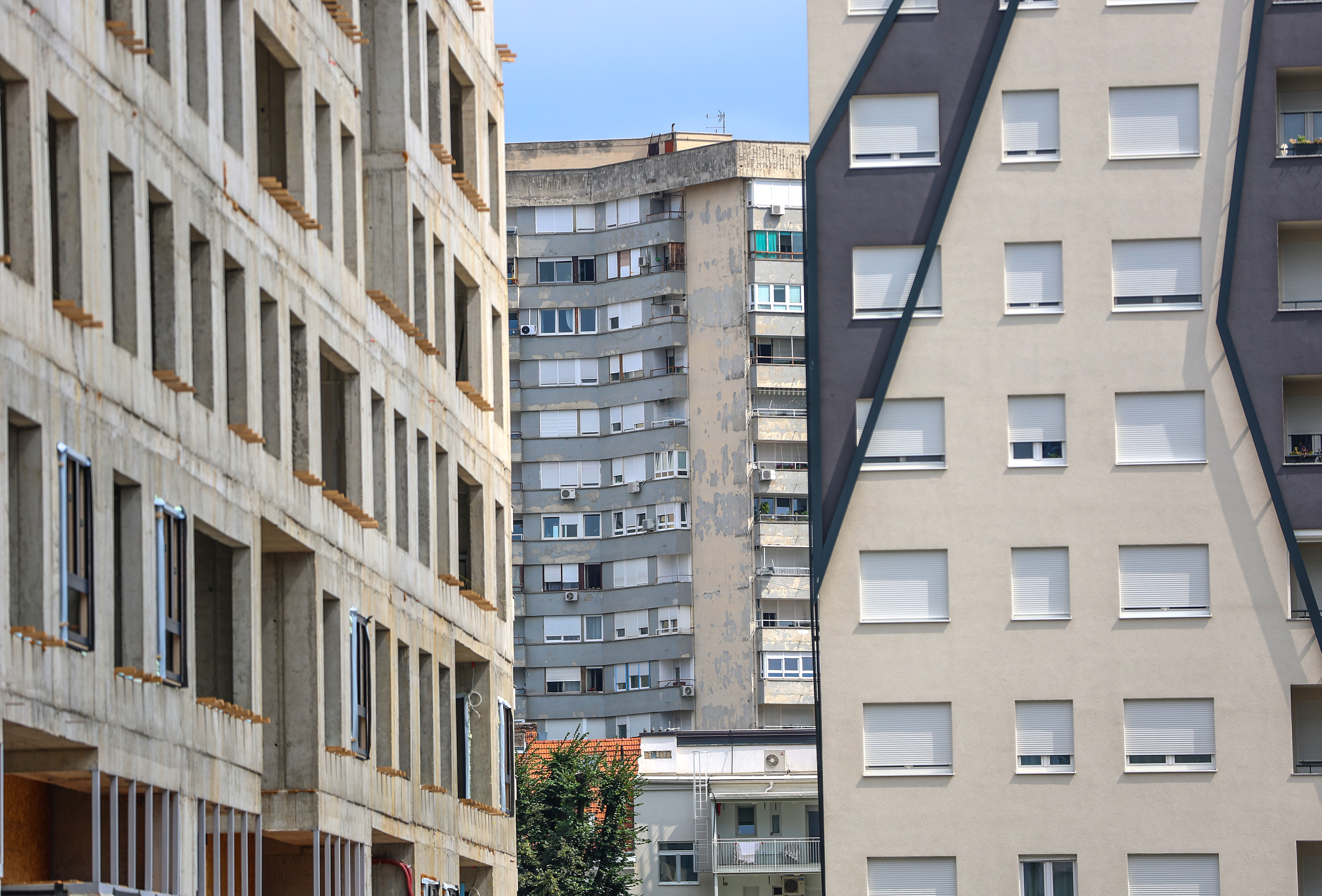 Ilustracija - izgradnja novi stanova i poslovnih prostora