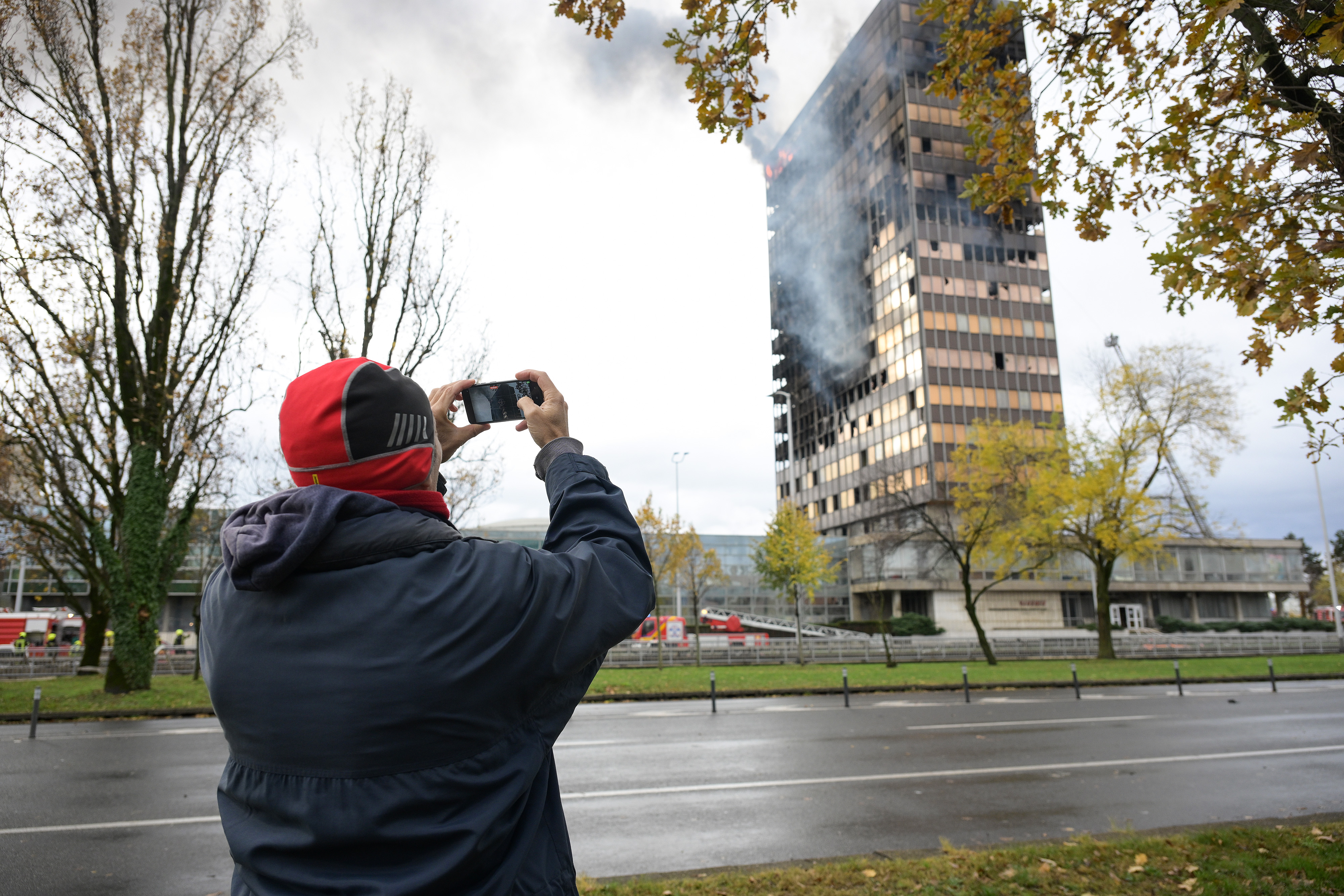 požar u vjesnikovom neboderu