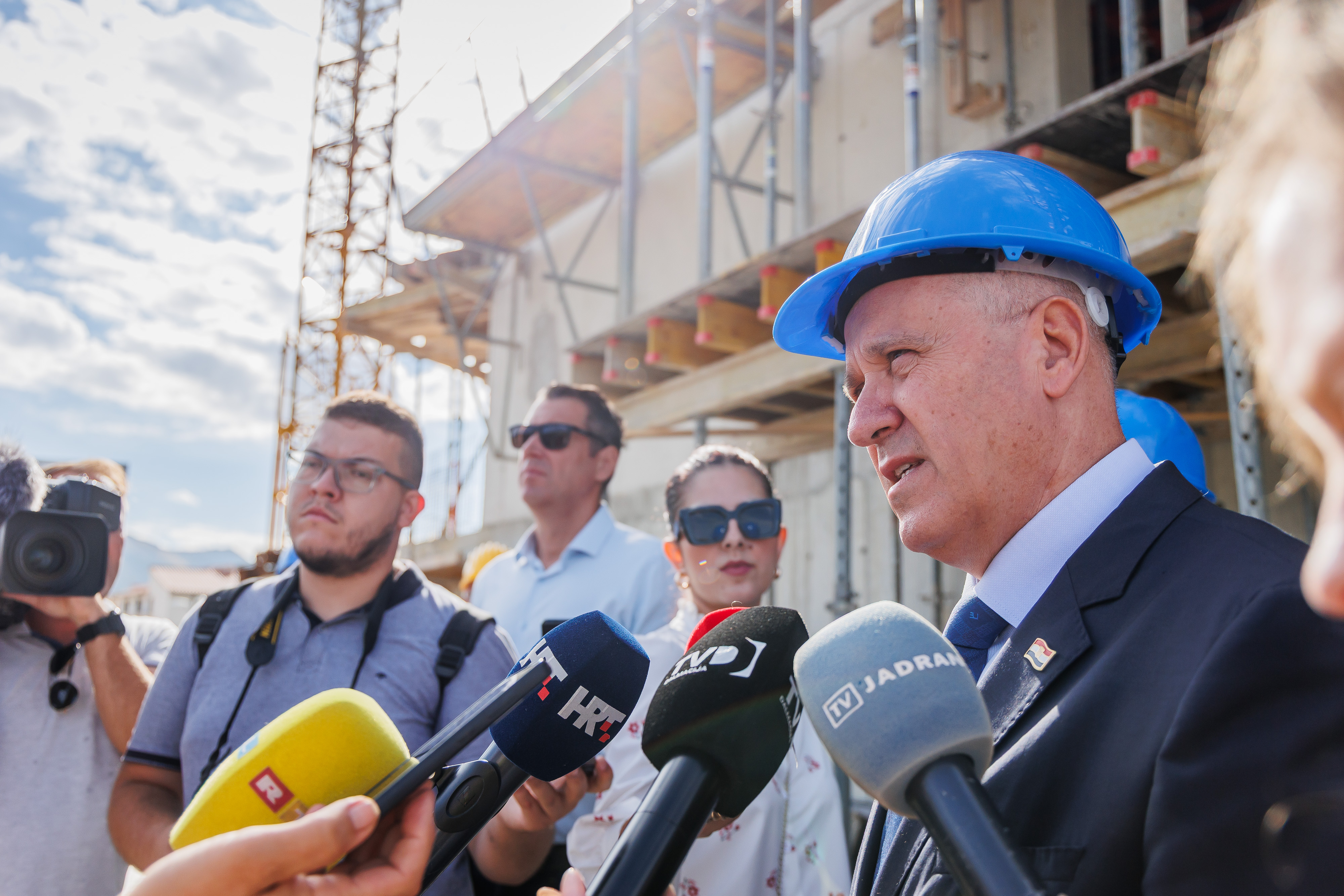 16.09.2025., Split.  -Obilazak Stanova za priustivo stanovanje obisli su ministar Branko Bacic i gradonacelnik Tomislav Suta. Photo: Zvonimir Barisin/PIXSELL