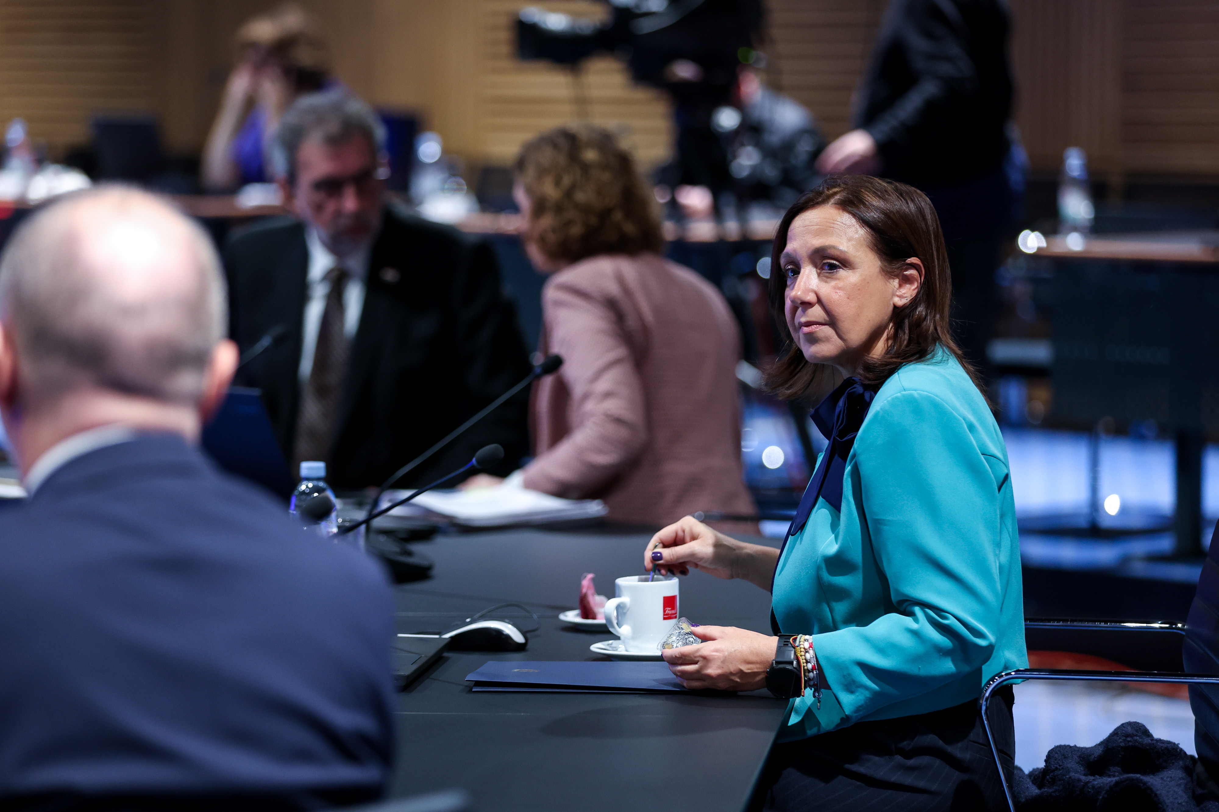 06.11.2025., Zagreb - Odrzana sjednica Vlade Republike Hrvatske u Nacionalnoj i sveucilisnoj knjiznici. Ministrica zdravstva Irena Hrstic. Photo: Igor Kralj/PIXSELL