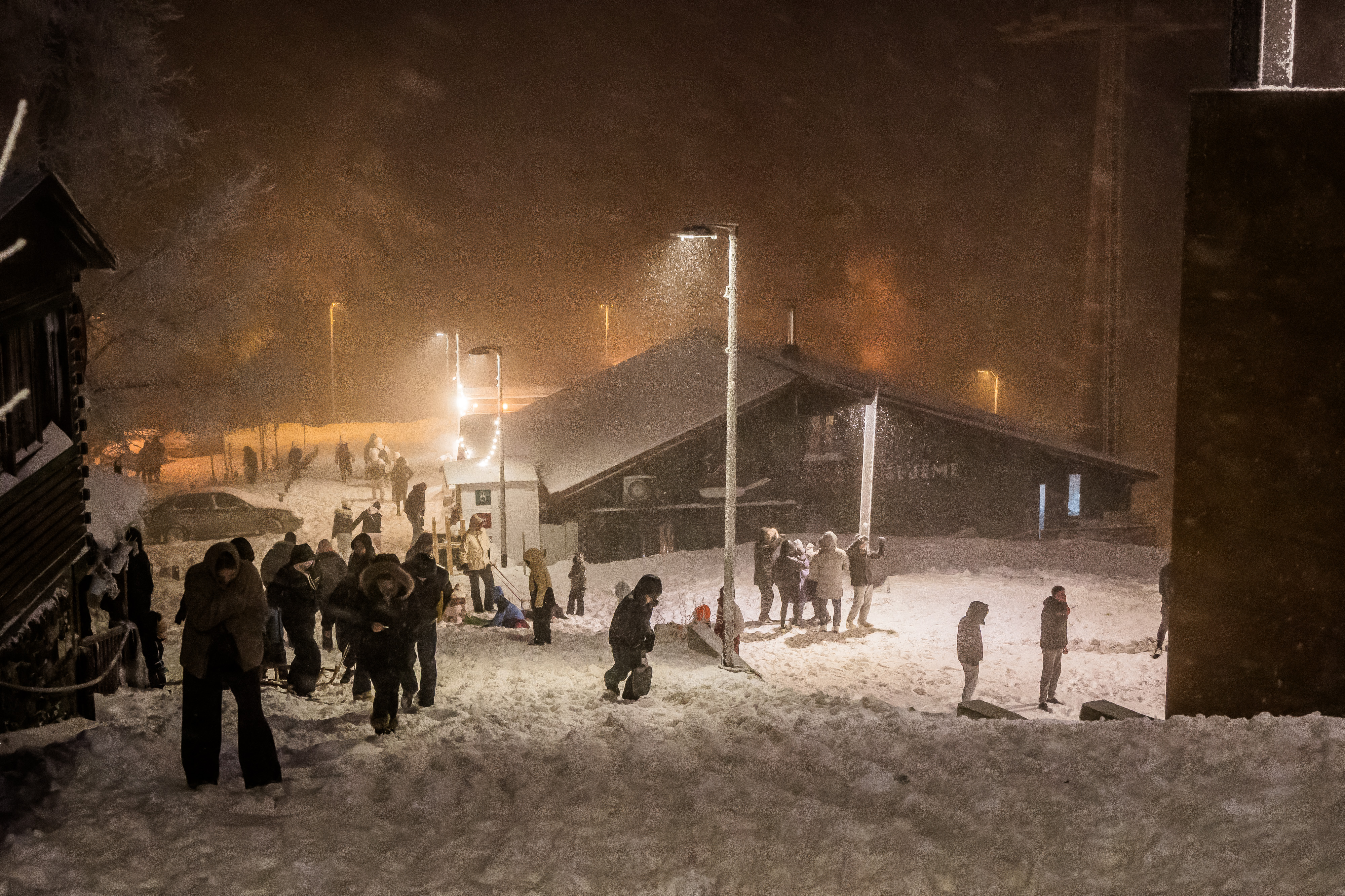 22.11.2025., Zagreb  -  Snijezni ugodjaj na Zagrebackom Sljemenu. Photo: Zvonimir Barisin/PIXSELL