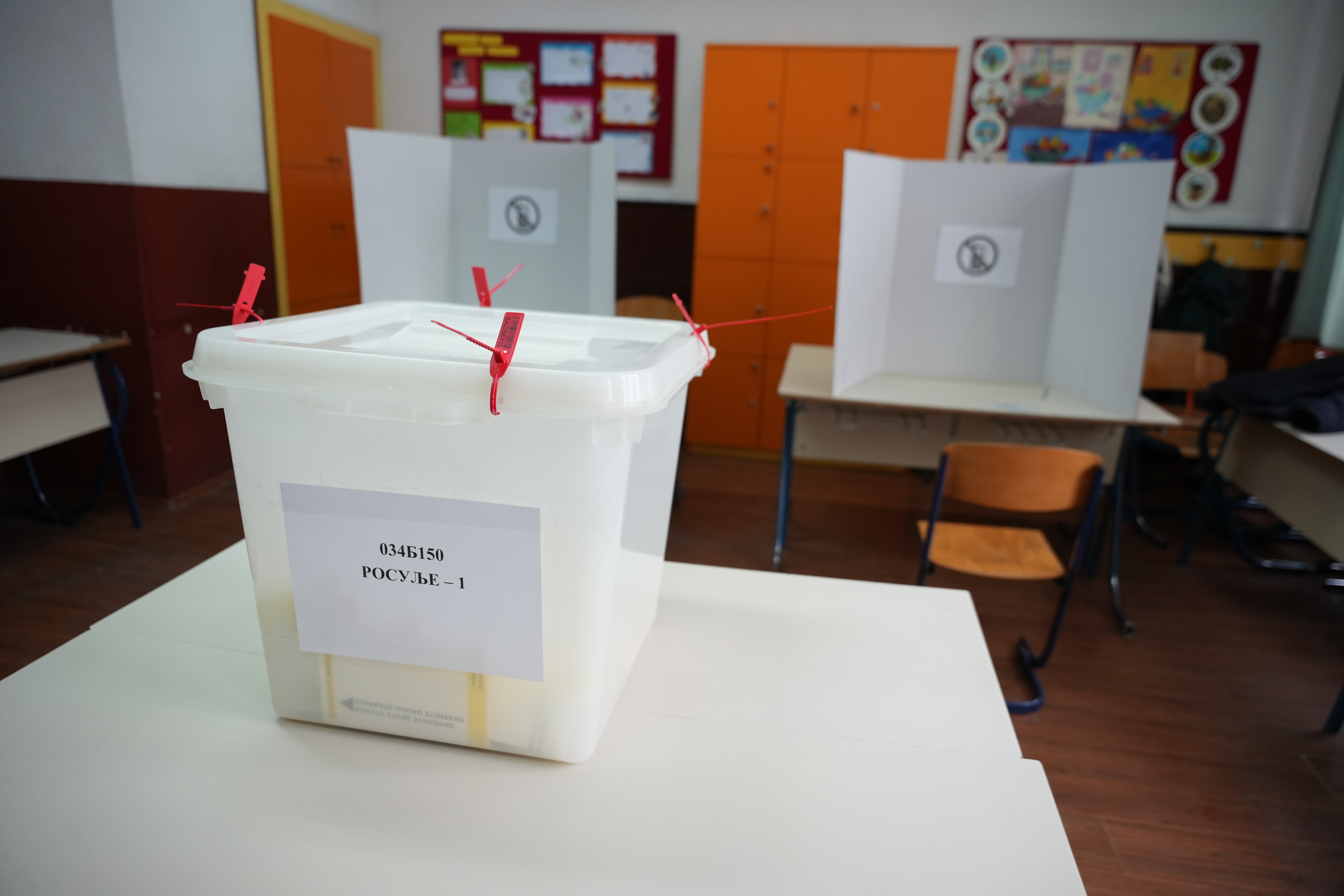 23.11.2025., Banja Luka, BiH – Sinisa Karan, kandidat SNSD-a za predsjednika Republike Srpske i zajednicki kandidat stranaka vladajuce koalicije, glasao je danas u Banjoj Luci na prijevremenim izborima za predsjednika RS. Photo: Dejan Rakita/PIXSELL