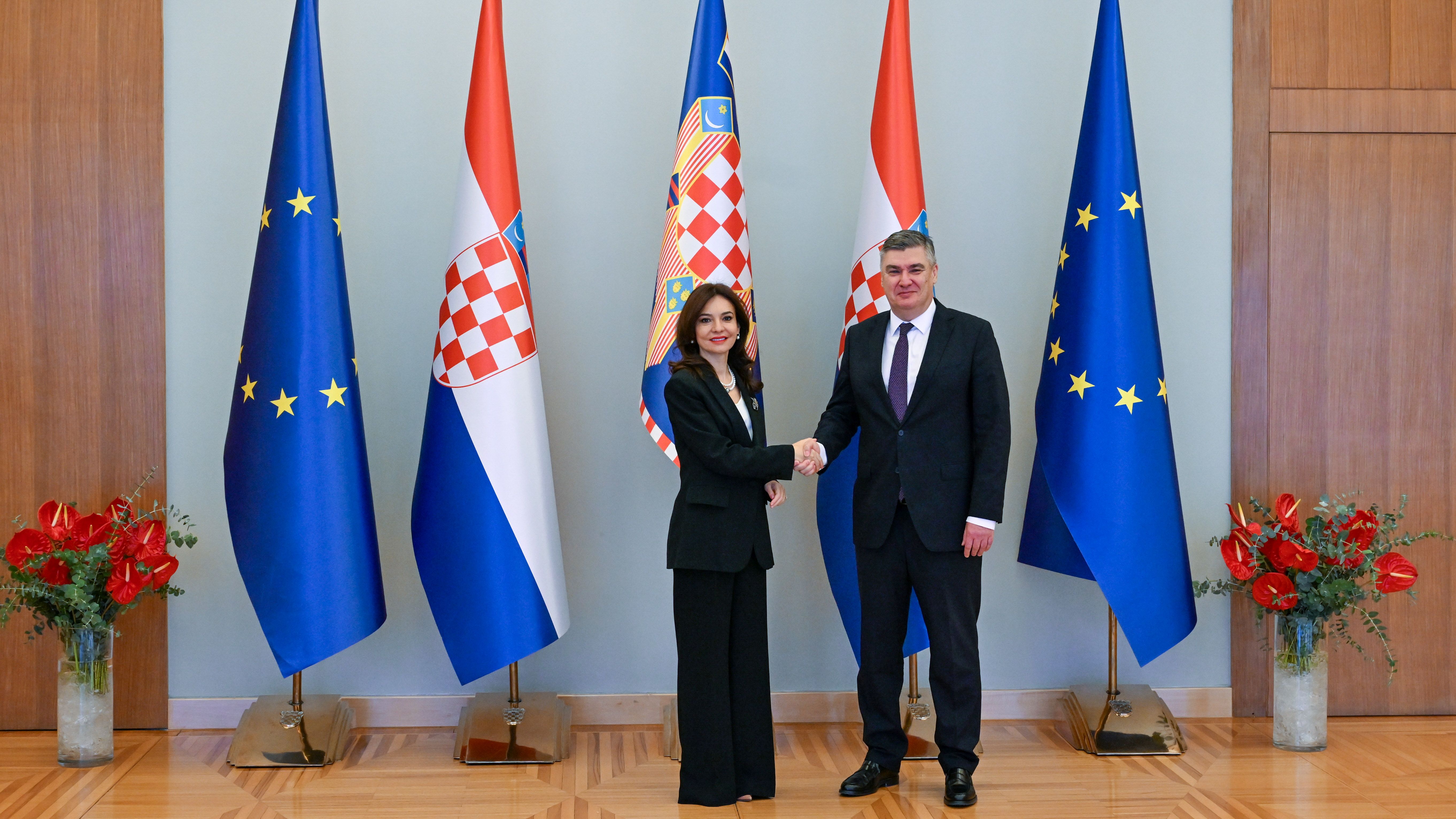 Zoran Milanović i Elisa Spiropali