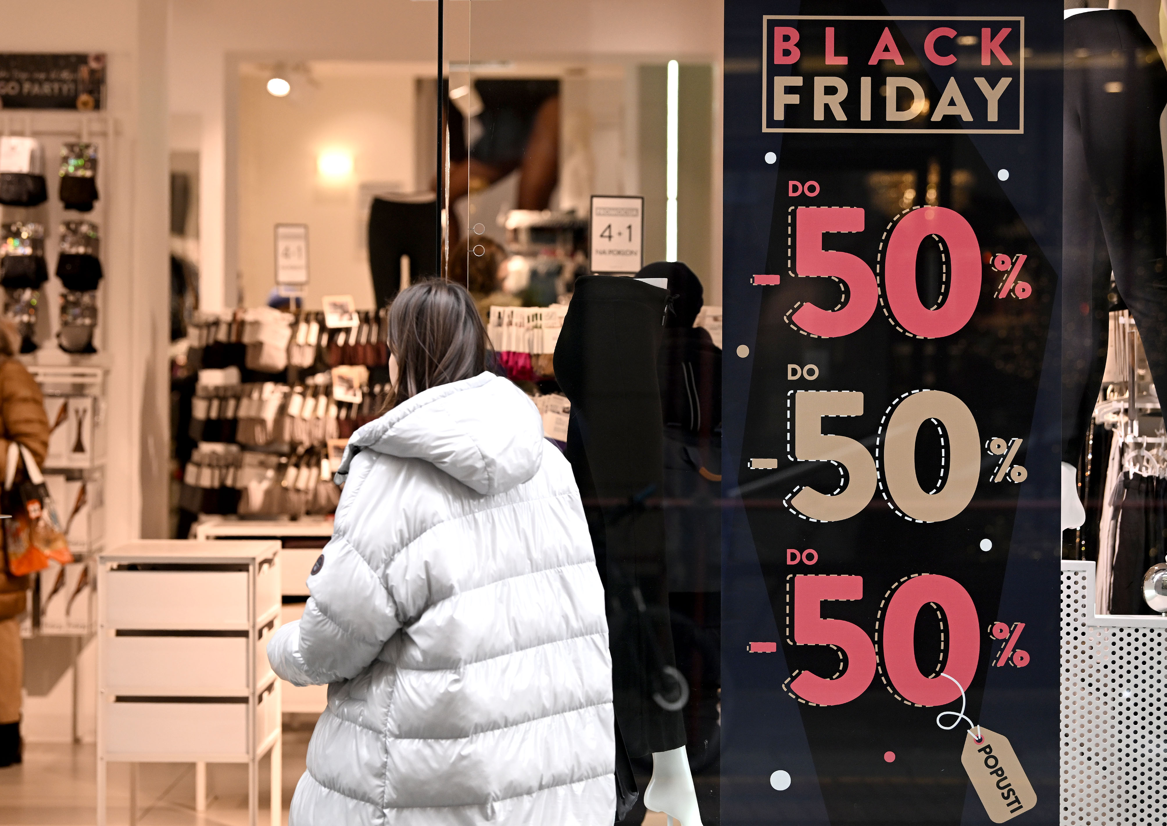 25.11.2022., Zagreb - Crni Petak nije privukao kupce u ducane.