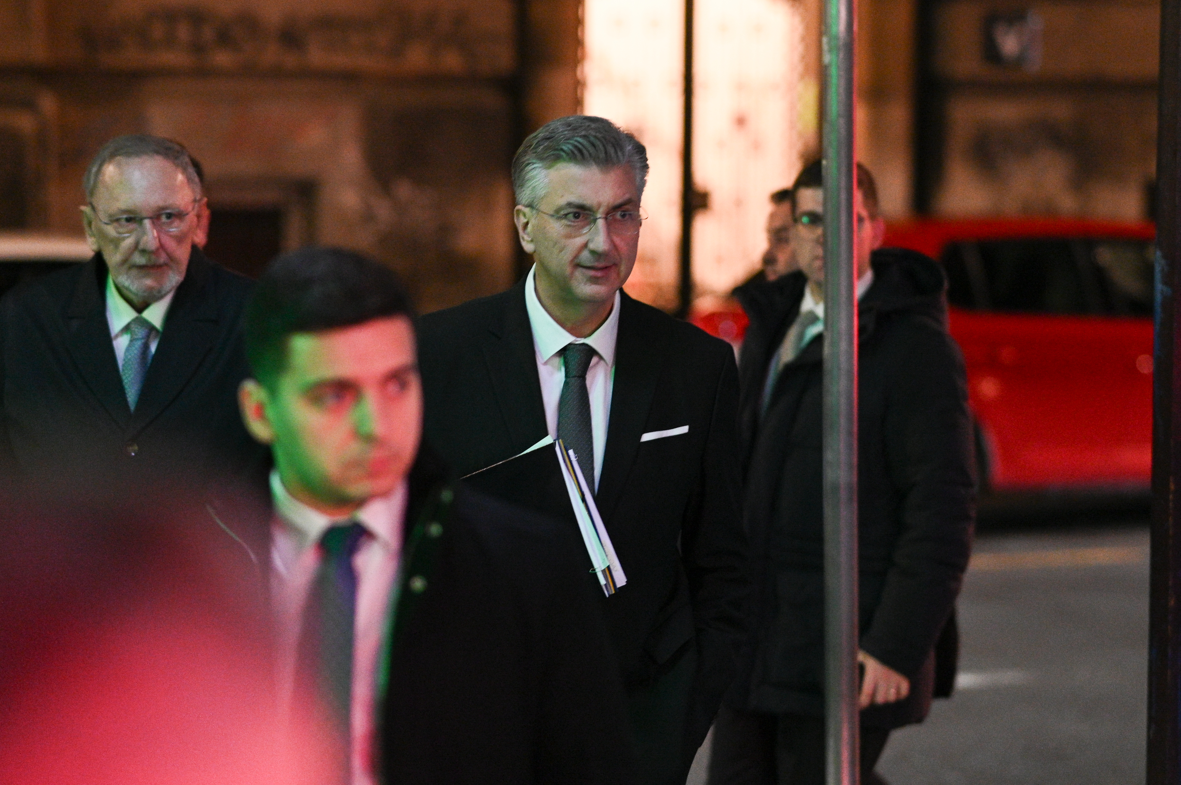 26.11.2025., GO HDZ, Zagreb - Okupljanje ispred HDZ-a. Photo: Luka Antunac/PIXSELL