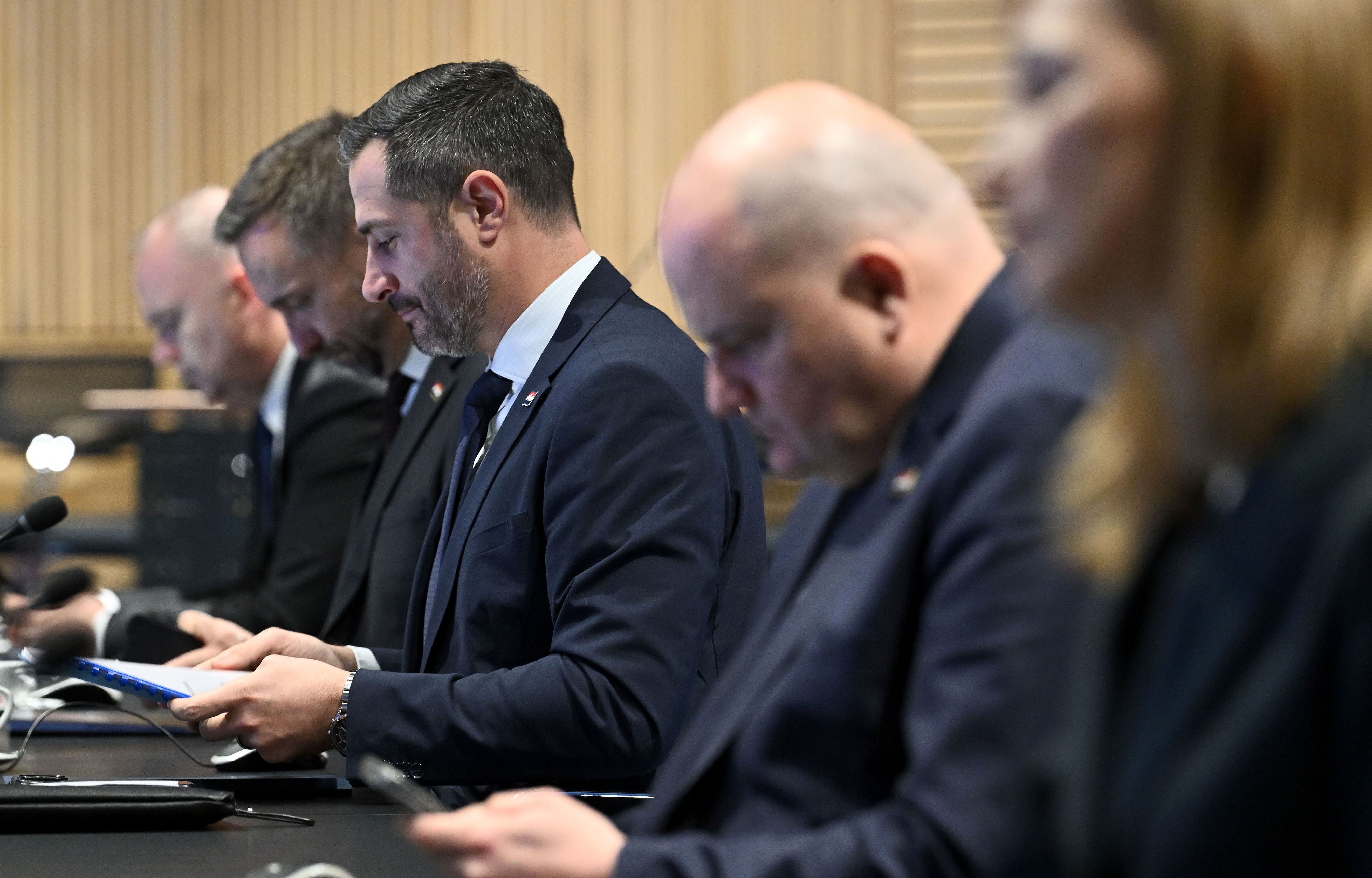 27.11.2025., Zagreb - Sjednica Vlade u NSK. Tonci Glavina Photo: Marko Lukunic/PIXSELL