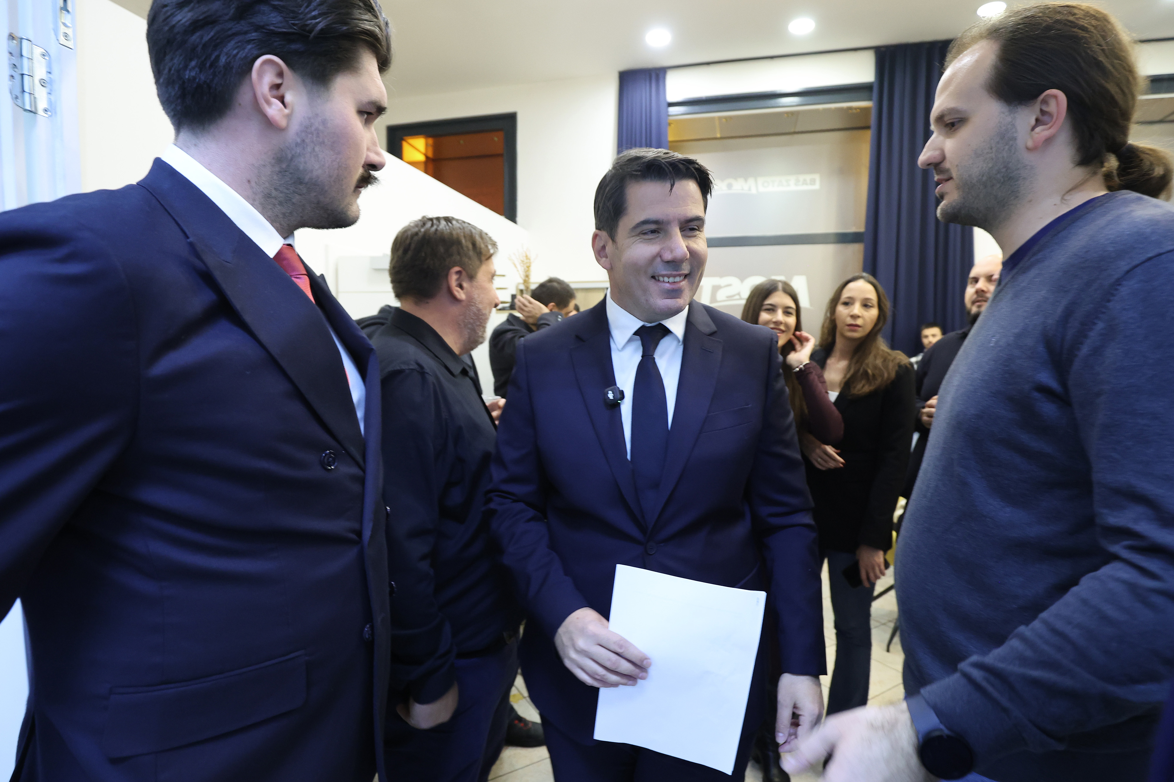 Nikola Grmoja novi je predsjednik MOST-a. Photo: Sanjin Strukic/PIXSELL