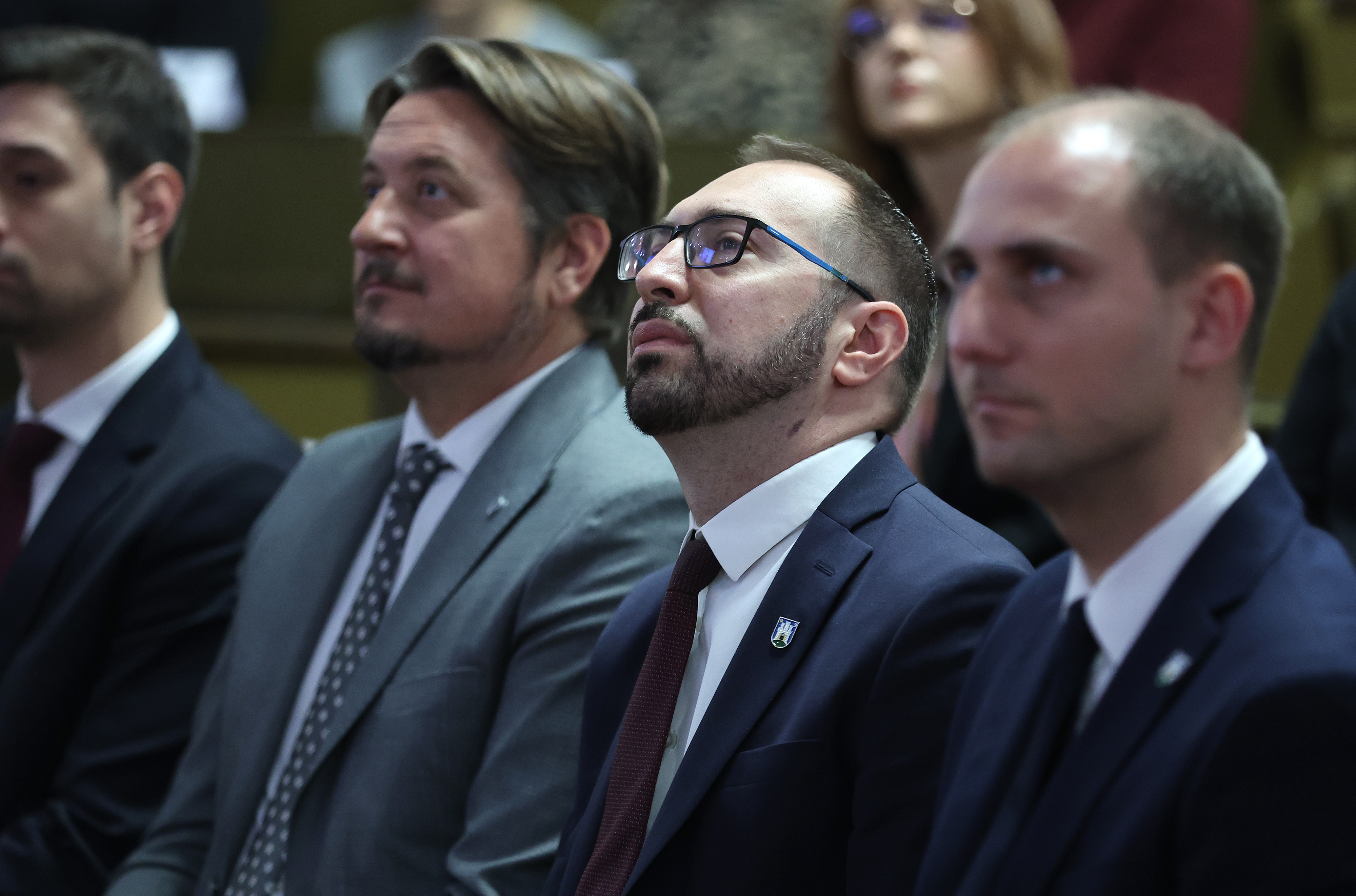 Gradska skupstina. Dodjela nagrade Luka Ritz - Nasilje nije hrabrost. Photo: Sanjin Strukic/PIXSELL
