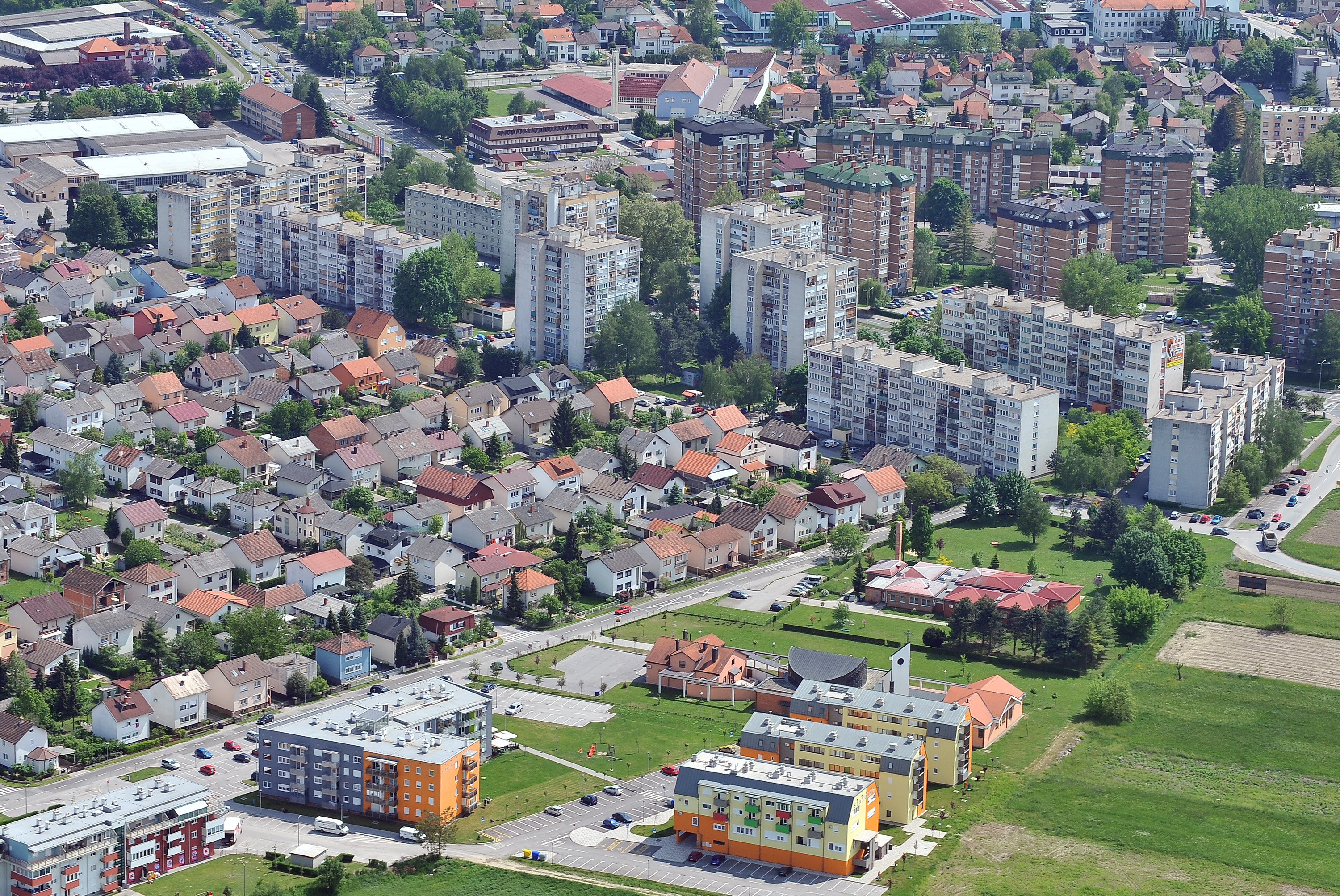 03.05.2011., Varazdin - Pogled na grad Varazdin, BanficarPhoto: Marko Jurinec/PIXSELL