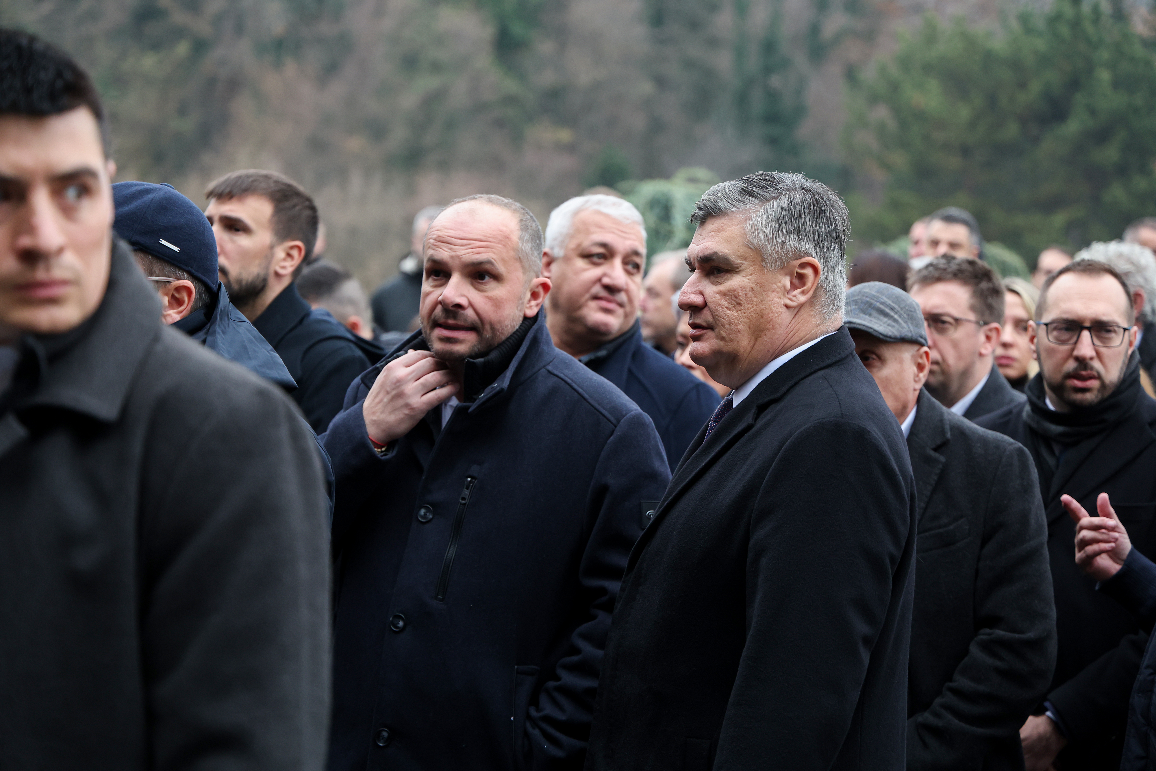 Sanjin Španović, sprovod