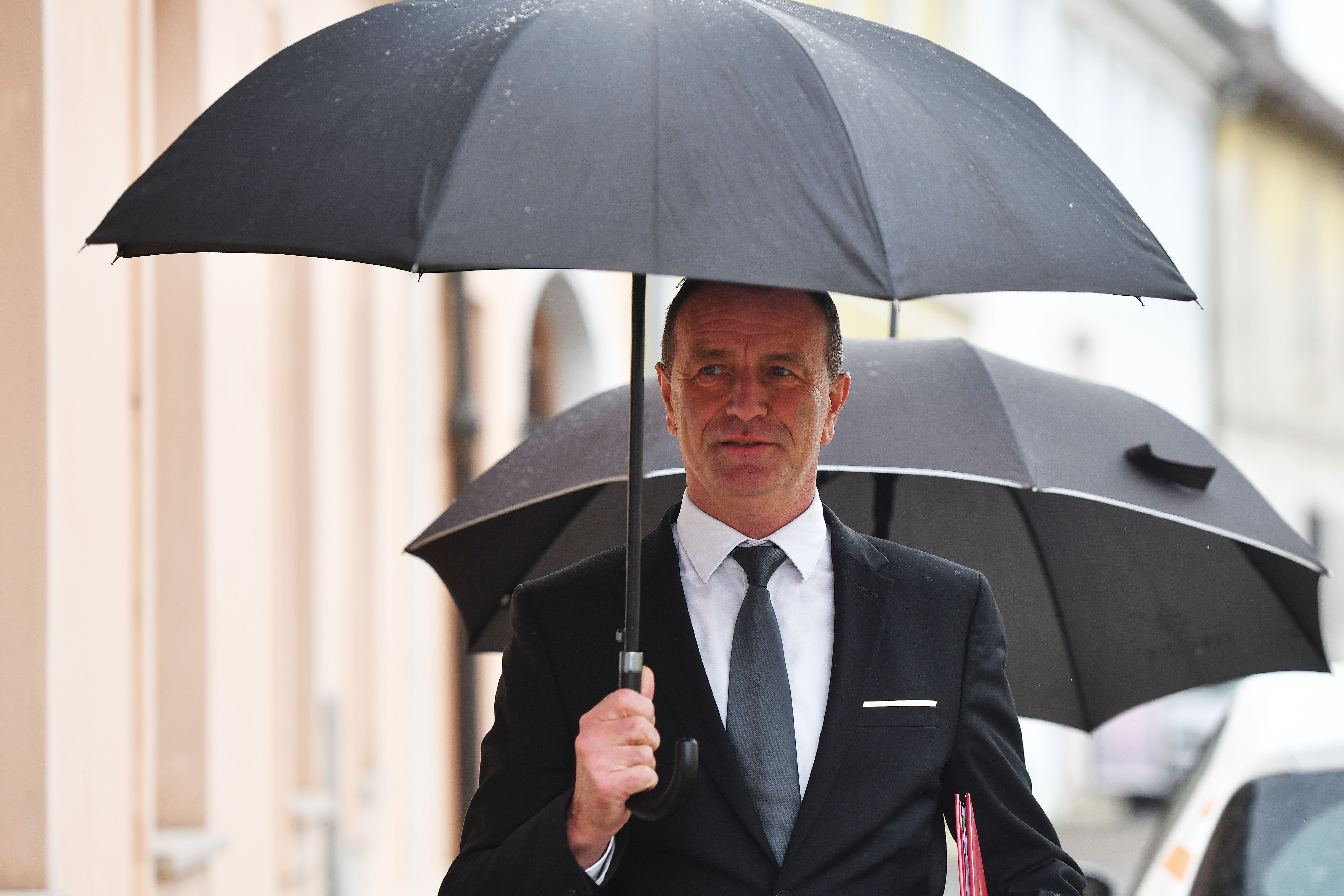 Izvanredna konferencija za medije varazdinskog gradonacelnika Nevena Bosilja. Photo: Vjeran Zganec Rogulja/PIXSELL