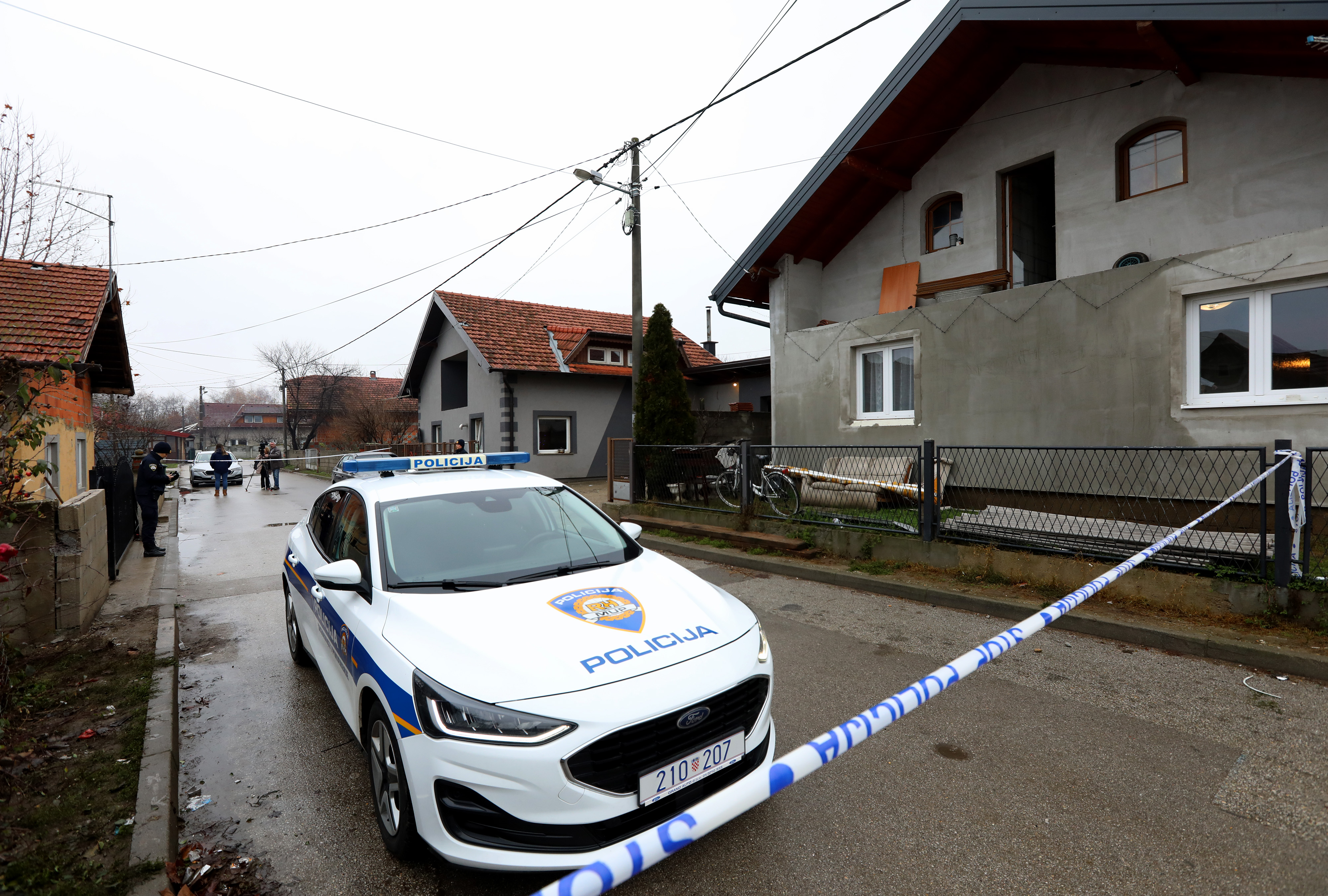 05.12.2025., Mursko Sredisce- Ocevid u romskom naselju Sitnice gdje je muskarac pucao u dvije zene, jedna je preminula. Photo: Robert Anic/PIXSELL