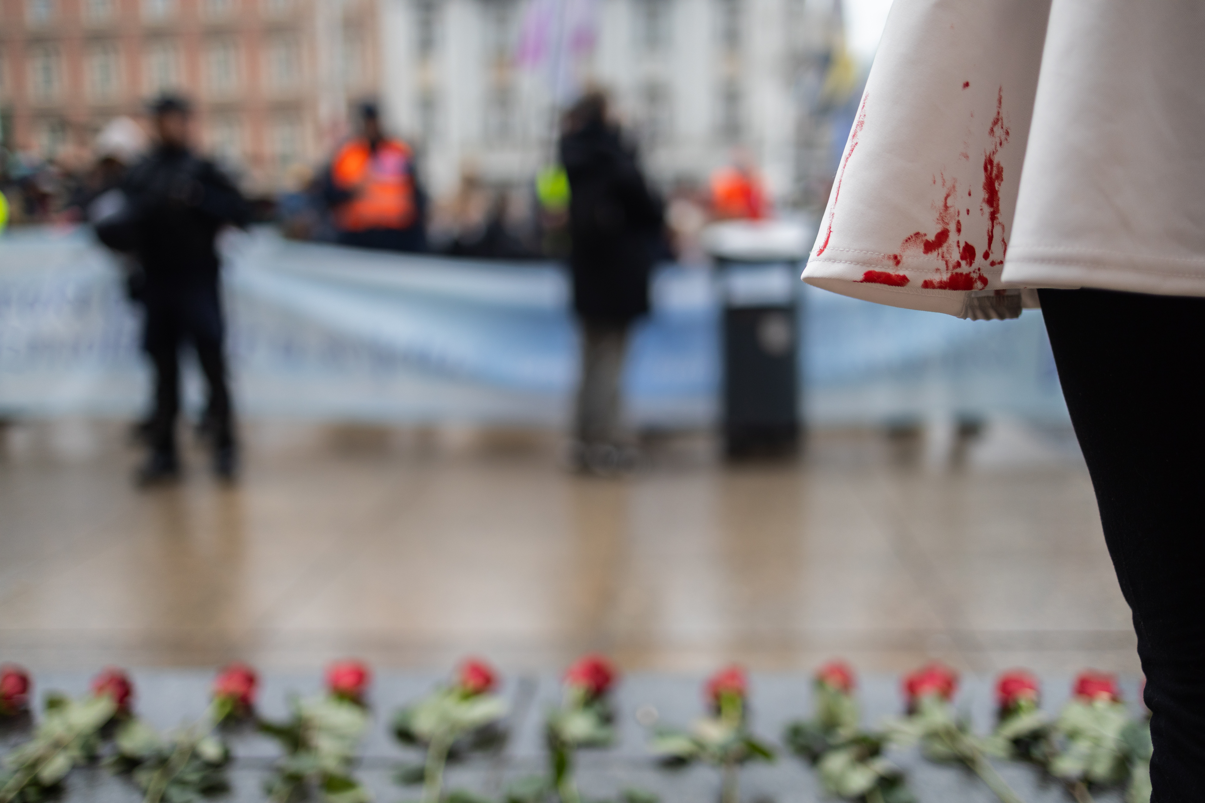 06.12.2025., Zagreb: Treca godisnjica performansa Tiha misa umjetnice Arijane Lekic-Fridrih, ujedno i posljednja Tiha misa u javnom prostoru Photo: Mia Slafhauzer/PIXSELL
