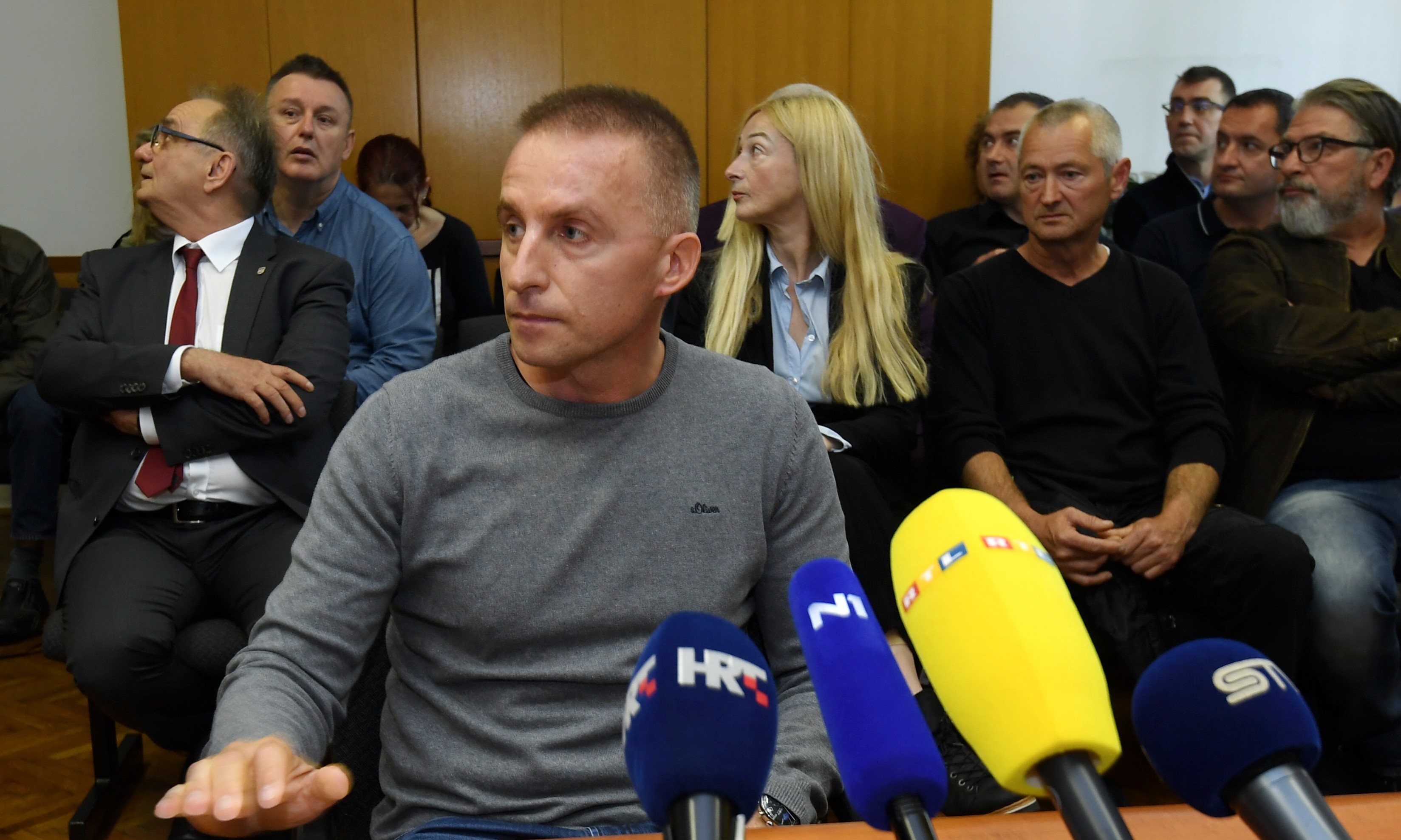 03.06.2019., Zagreb - Na Zupanijskom sudu nastavak sudjenja Branimiru Glavasu, svjedocio je Krunoslav Fehir. rrPhoto: Marko Lukunic/PIXSELL