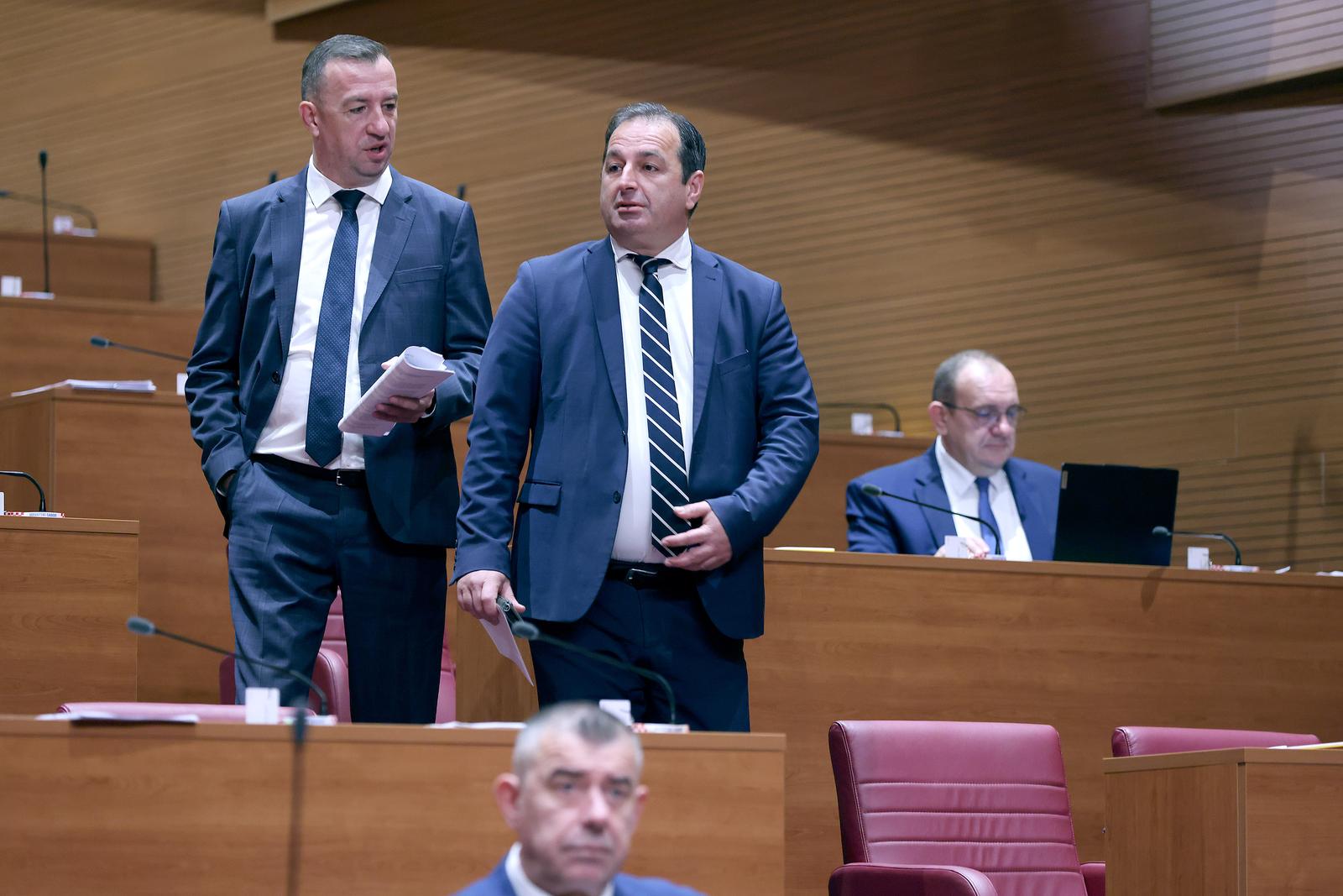 03.12.2025., Zagreb - Sabor 8. sjednicu nastavlja raspravom o izmjenama i dopunama Zakona o minimalnom globalnom porezu na dobit. Photo: Patrik Macek/PIXSELL