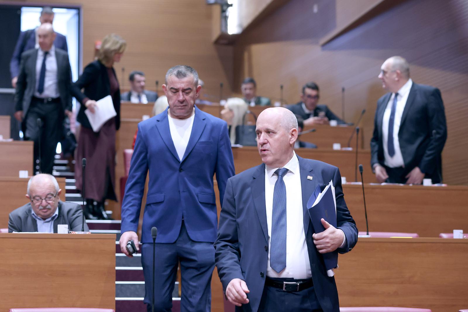 10.12.2025., Zagreb - Sabor 8. sjednicu nastavlja raspravom o paketu gradjevinskih zakona. Photo: Patrik Macek/PIXSELL