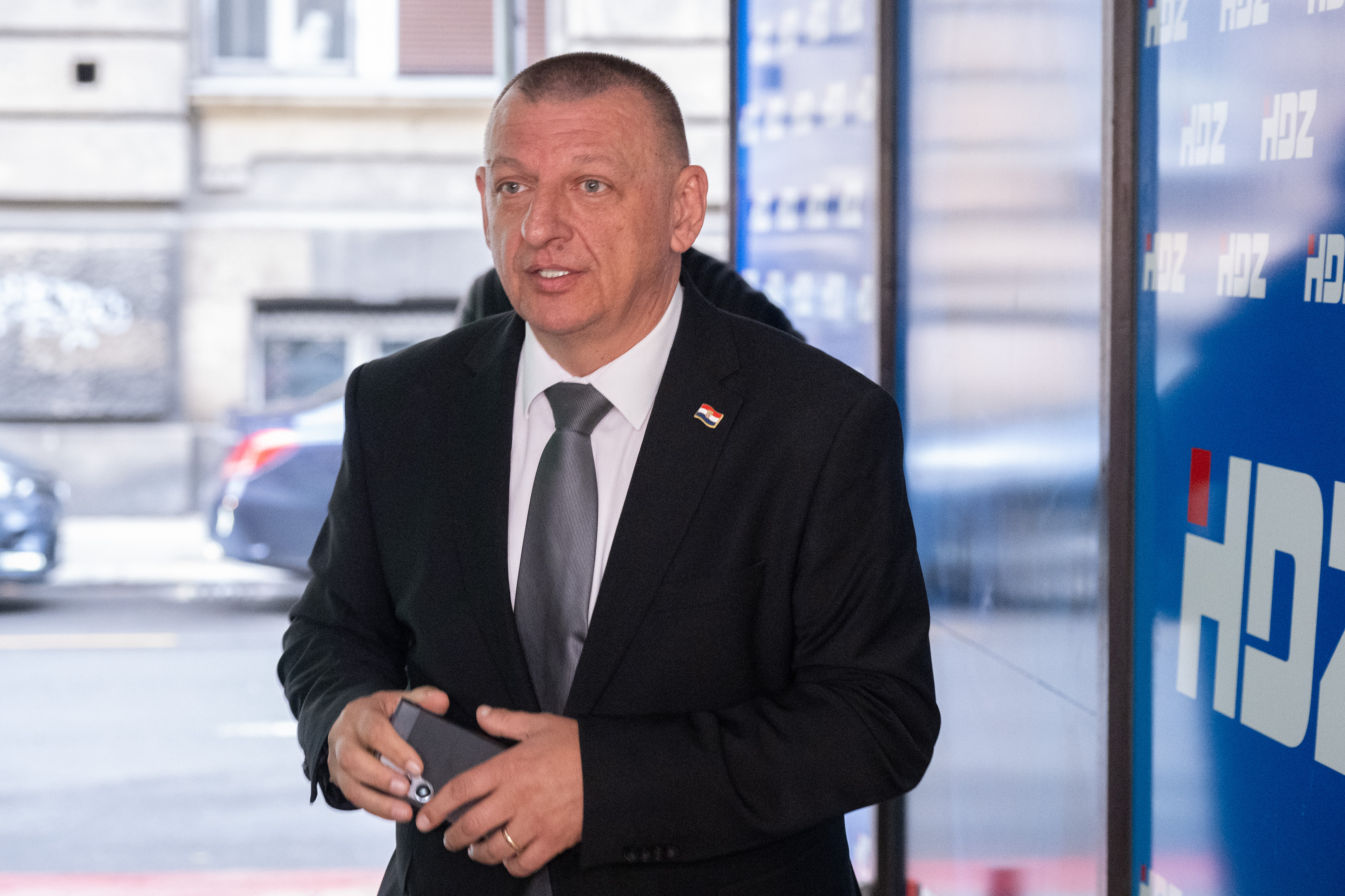 21.10.2025., Zagreb - GO HDZ-a Grada Zagreba. Zajednicka sjednica Predsjednistva i Nacionalnog odbora HDZ-a. Ivan Matijevic. Photo: Davor Puklavec/PIXSELL