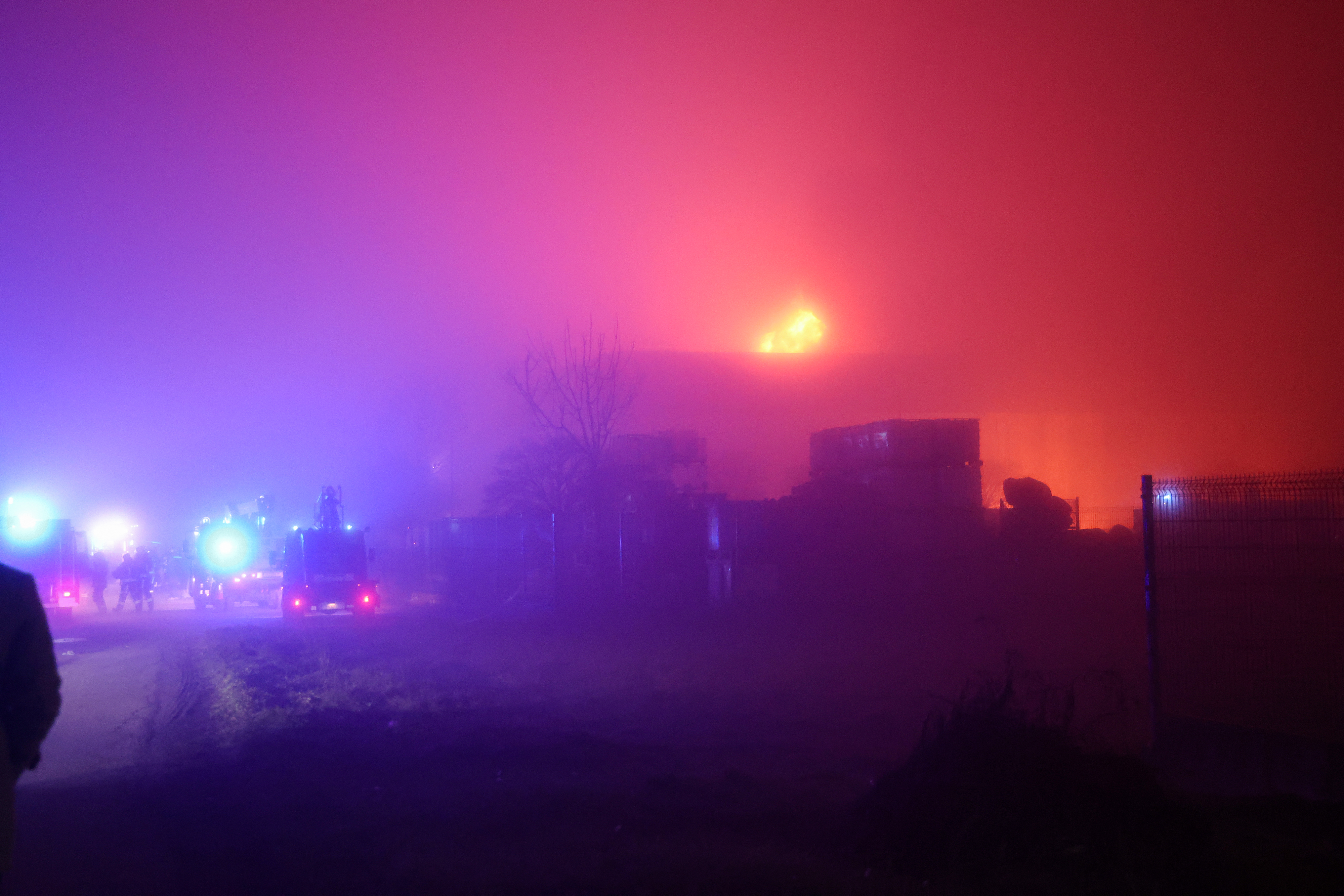 13.12.2025., Zabok- Buktinja u pogonu Ciaka u Zaboku. Photo: Matija Habljak/PIXSELL