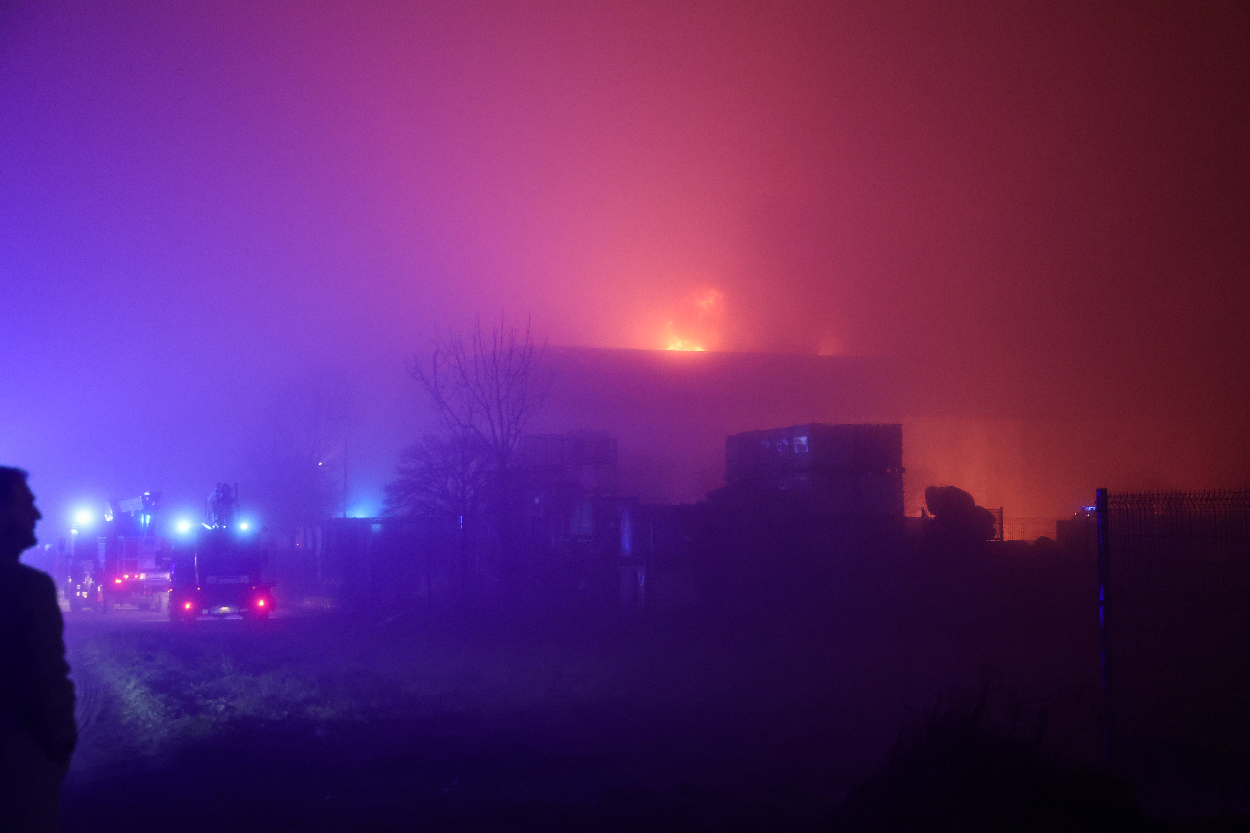 13.12.2025., Zabok- Buktinja u pogonu Ciaka u Zaboku. Photo: Matija Habljak/PIXSELL