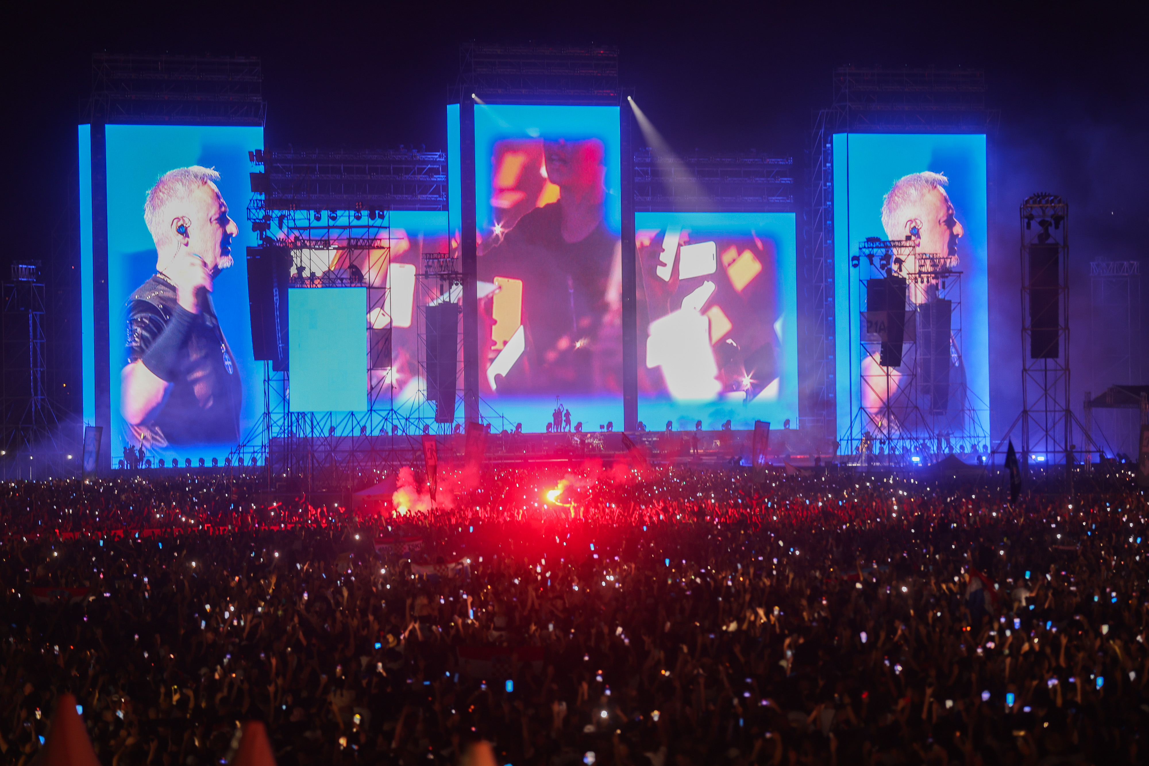 05.07.2025., Zagreb - Koncert Marka Perkovica Thompsona na Hipodromu. Photo: Igor Kralj/PIXSELL