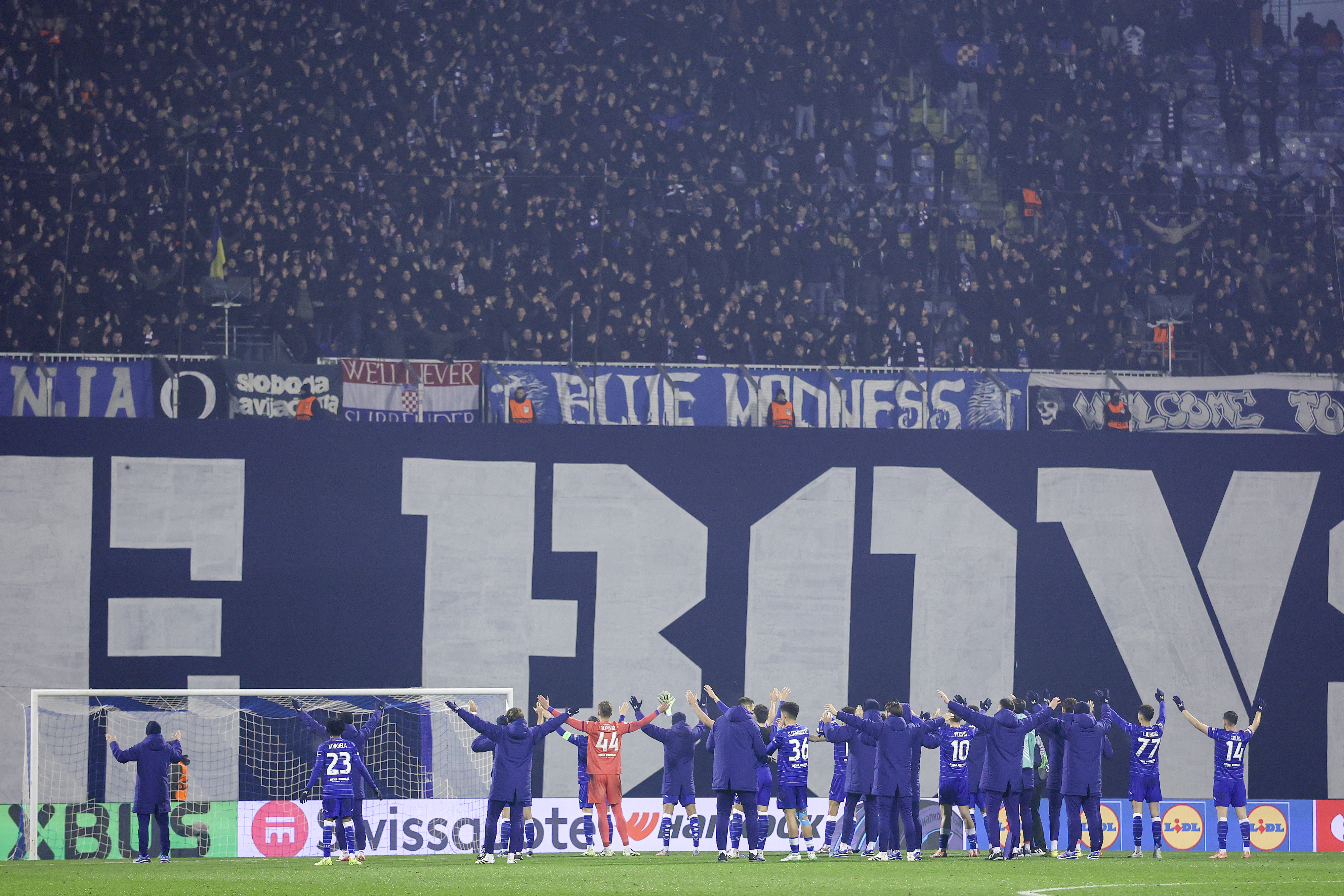 UEFA Europska liga, grupna faza, 6. kolo, GNK Dinamo - Real Betis. Photo: Sanjin Strukic/PIXSELL
