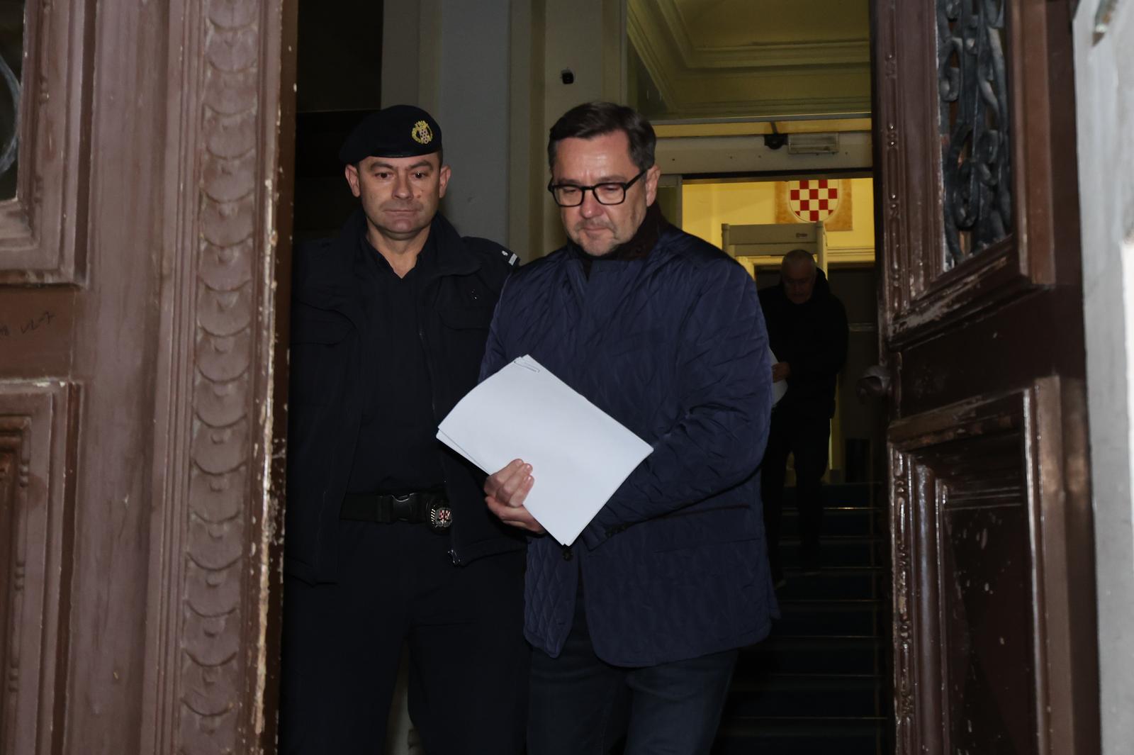 29.11.2025., Zagreb - Andriji Mikulicu i Goranu Veckovicu odredjen istrazni zatvor.  Photo: Sanjin Strukic/PIXSELL
