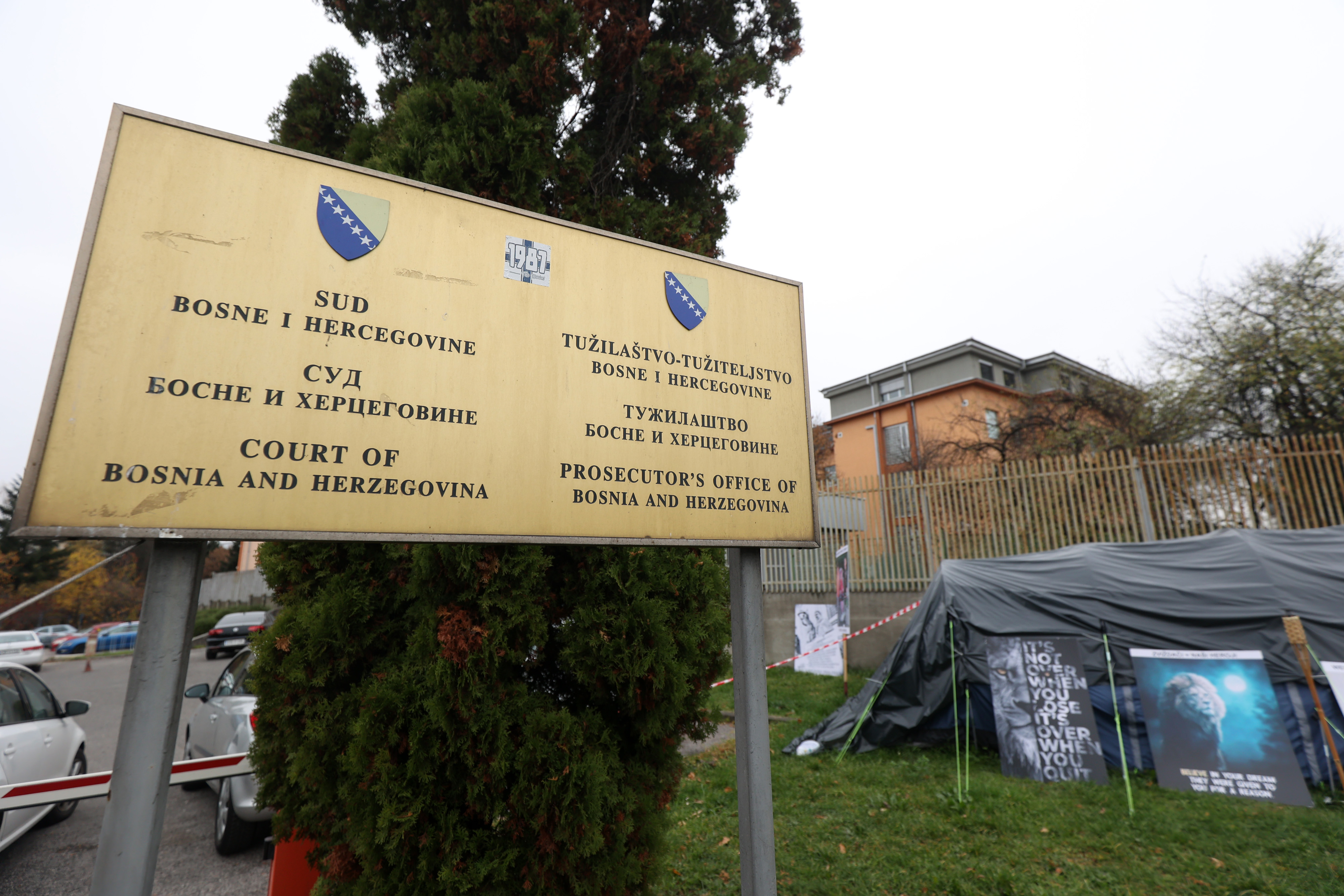 Zgrada Suda i Tuziteljstva Bosne i Hercegovine. Photo: Armin Durgut/PIXSELL