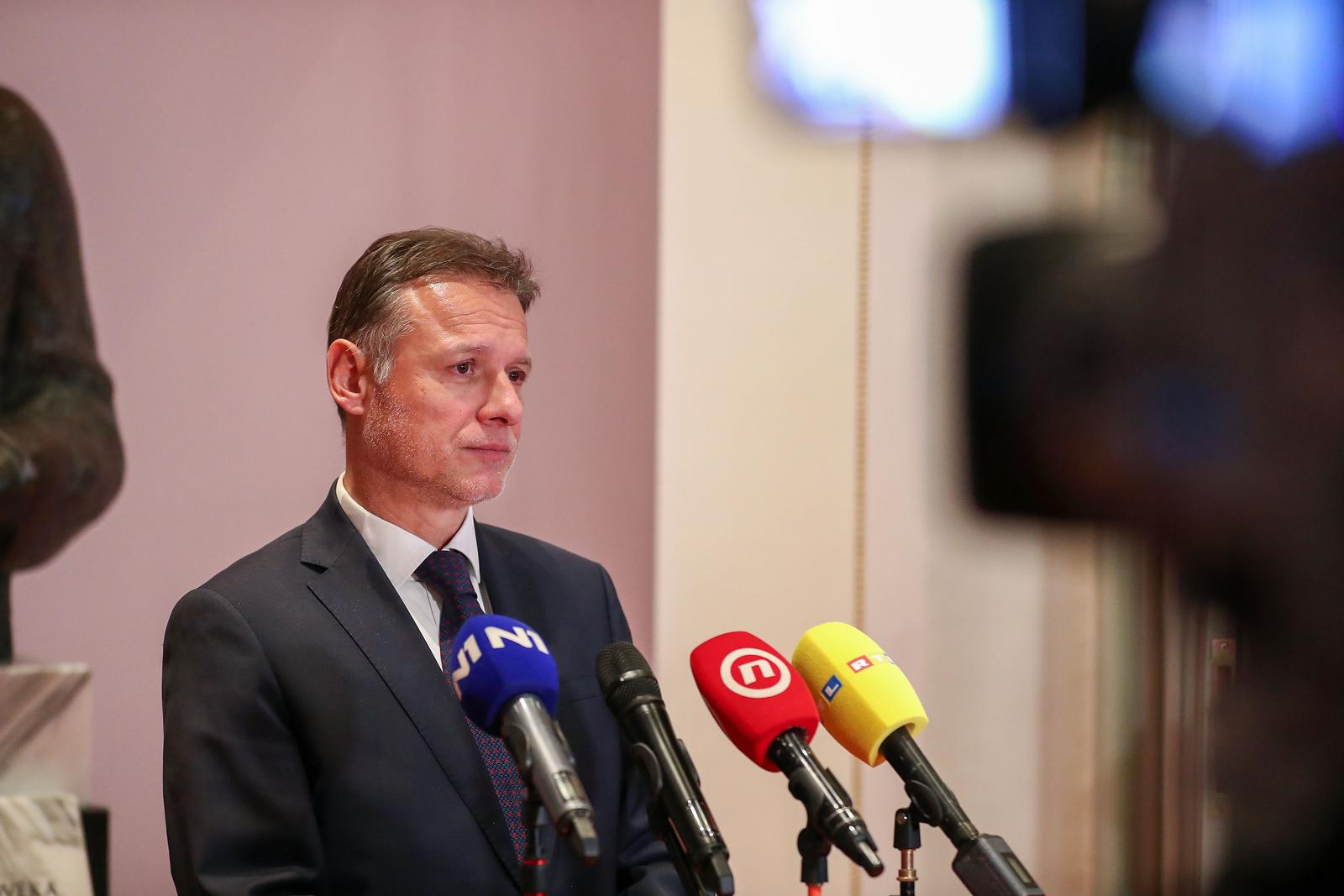 Zagreb: Izjava za medije Gordana Jandrokovića