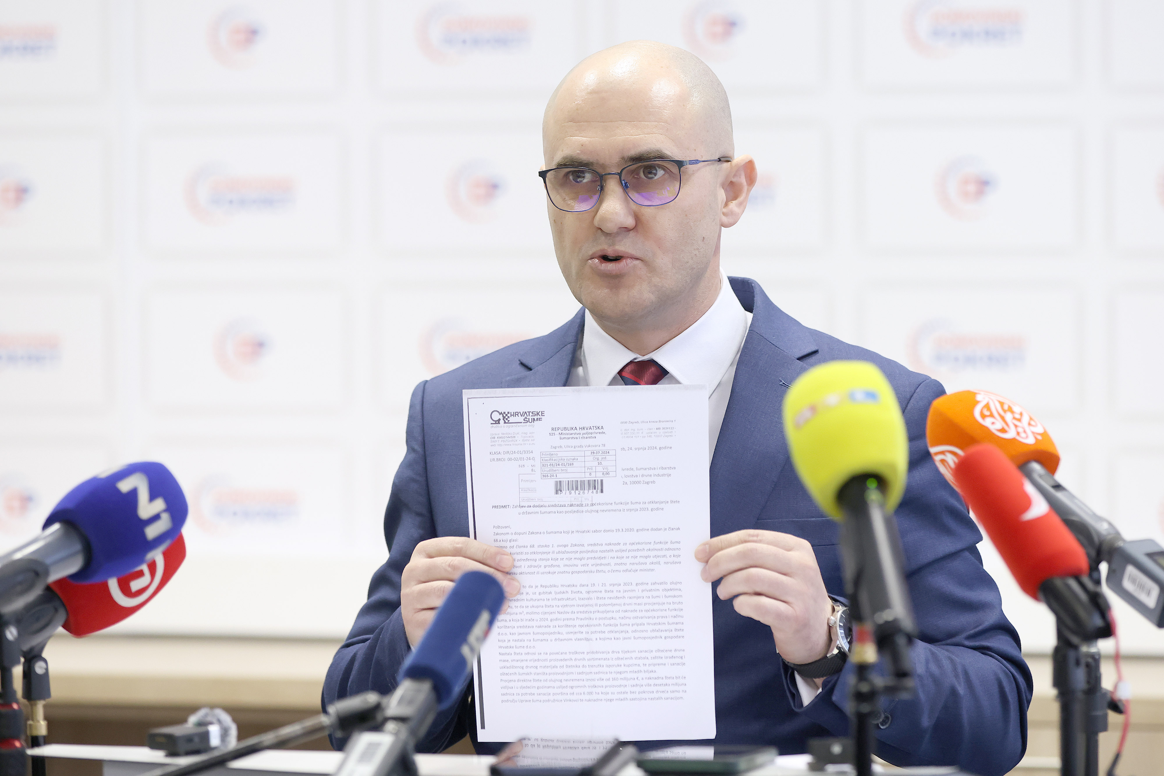 Zagreb: Josip Dabro o stanju u Hrvatskim sumama