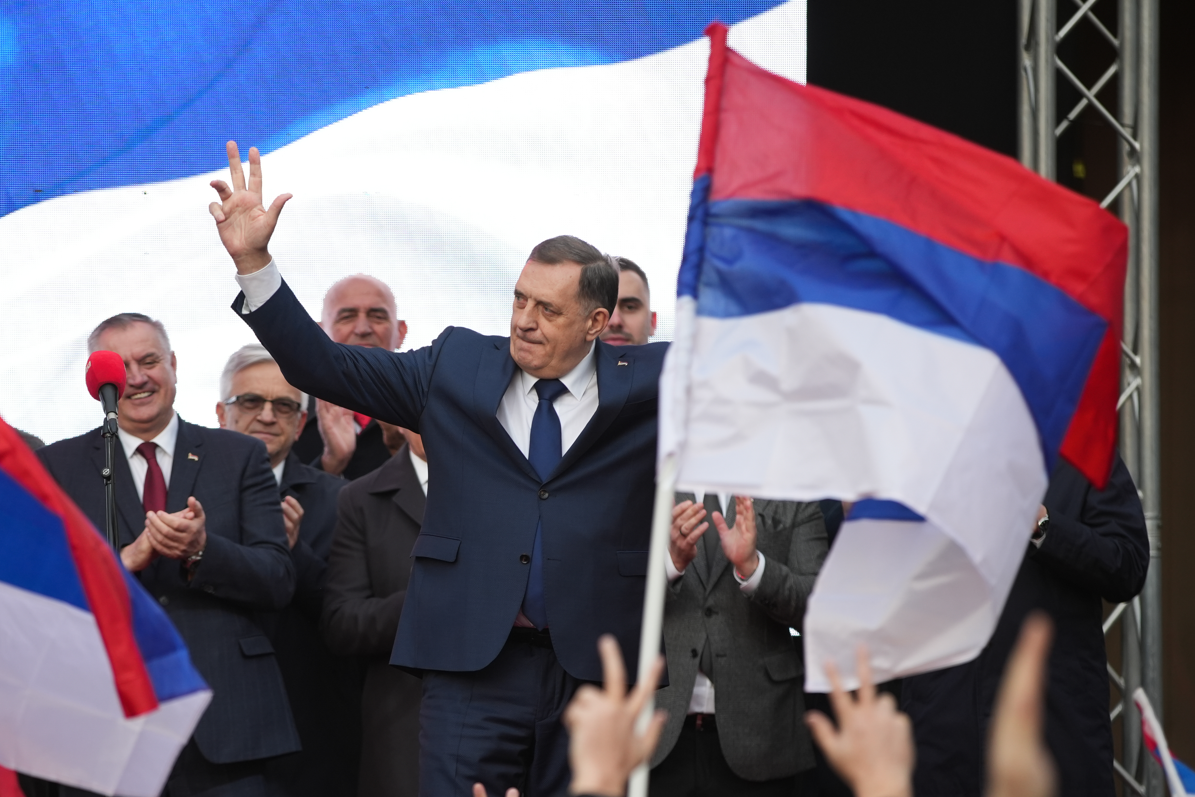 Banja Luka: Podrška predsjedniku Miloradu Dodiku uoči izricanja presude pred Sudom BiH